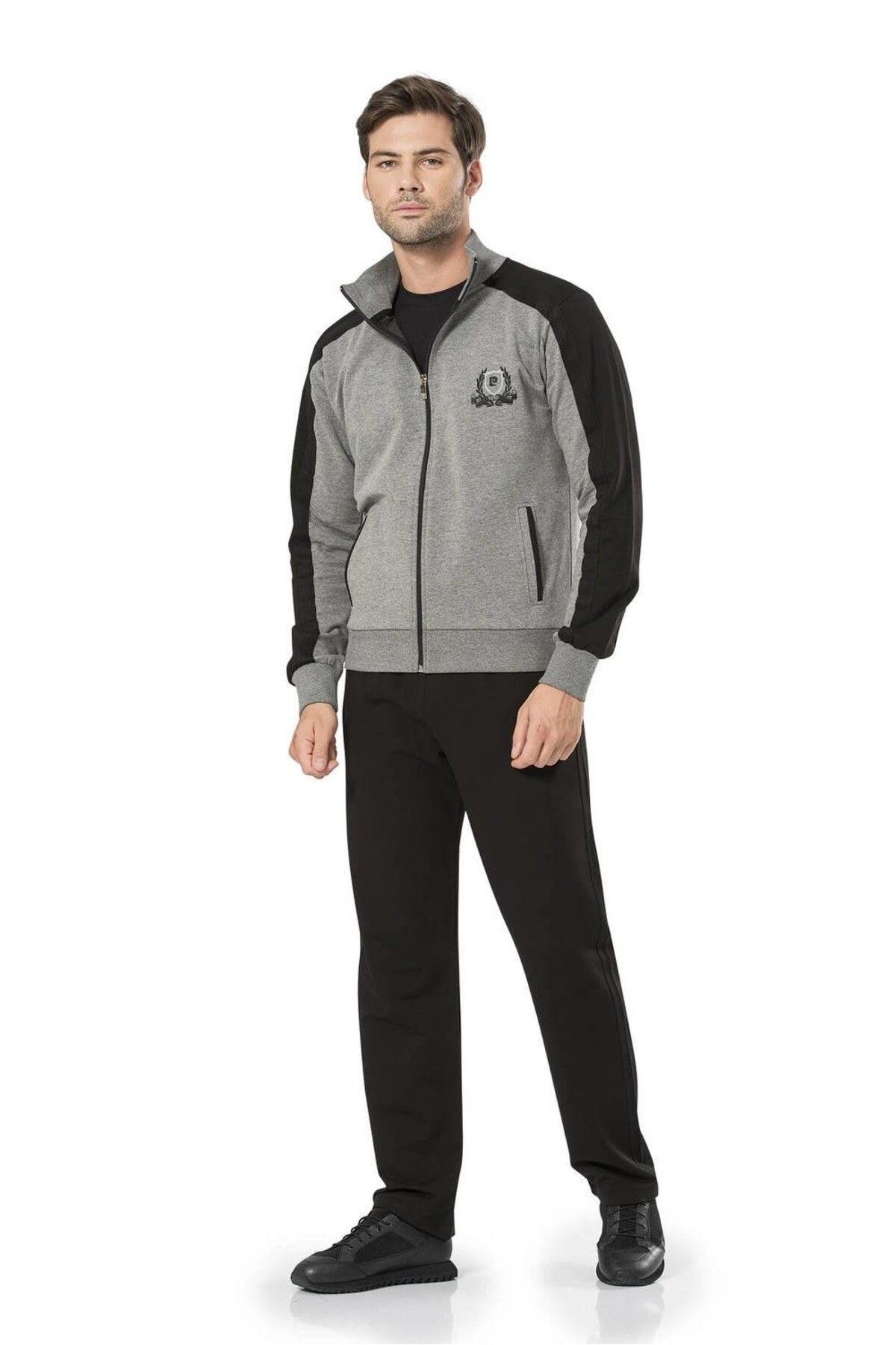 Pierre Cardin-Men's 3-Piece Pajamas Tracksuit Set 2