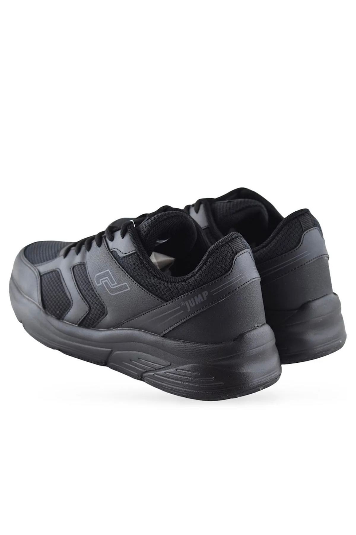 30522 Siyah Kömür Ortopedik Memory Foam System Günlük Yürüyüş Sneaker Spor Ayakkabı — مشکی ANIL AYAKKABI Jump 30522 — تصویر 3 از 8