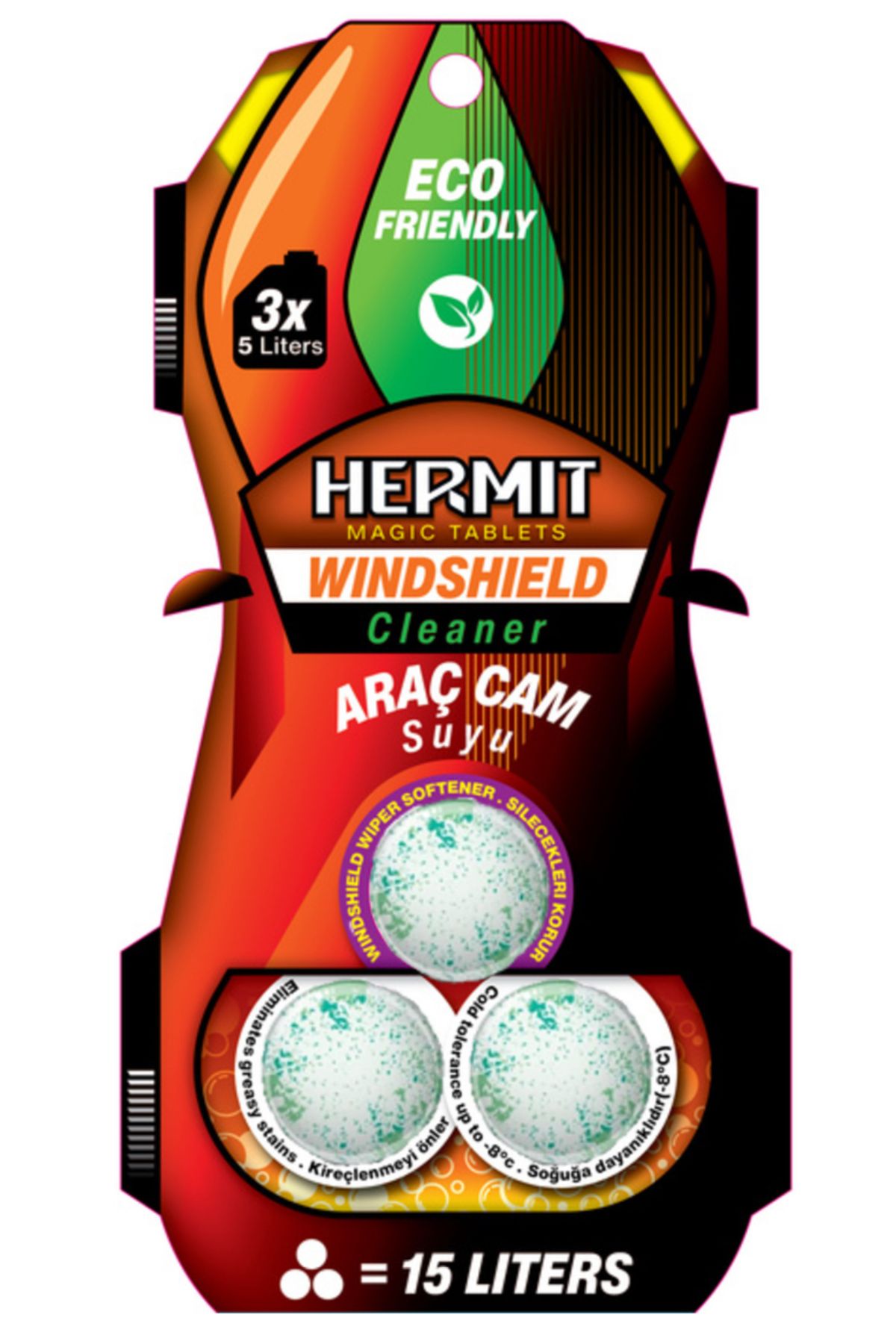 hermit HERMİT Supercleaner Araç Cam Suyu Tableti Windshıeld