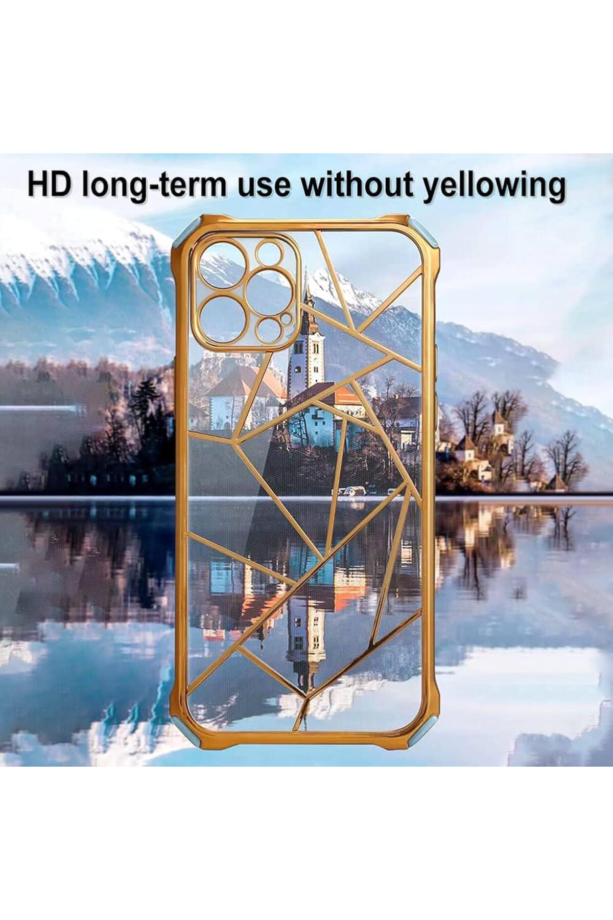 ZETT iphone 11 uyumlu Elektro Lazer - Süper Darbe Emici - Kamera Korumalı Lüks Lazer Kılıf Arka Kapak fotoğrafı 3 (önizleme)