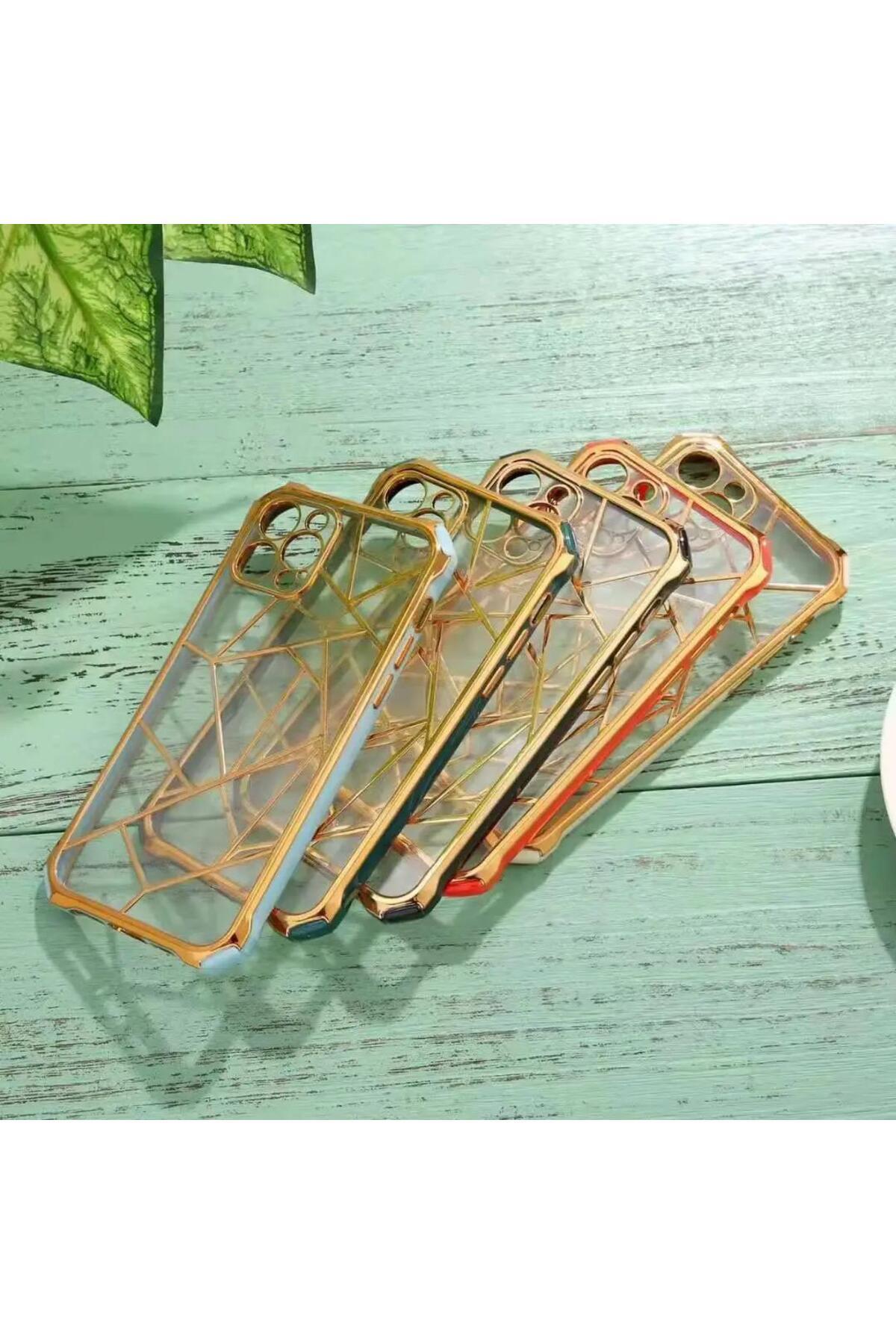 ZETT iphone 11 uyumlu Elektro Lazer - Süper Darbe Emici - Kamera Korumalı Lüks Lazer Kılıf Arka Kapak fotoğrafı 6 (önizleme)