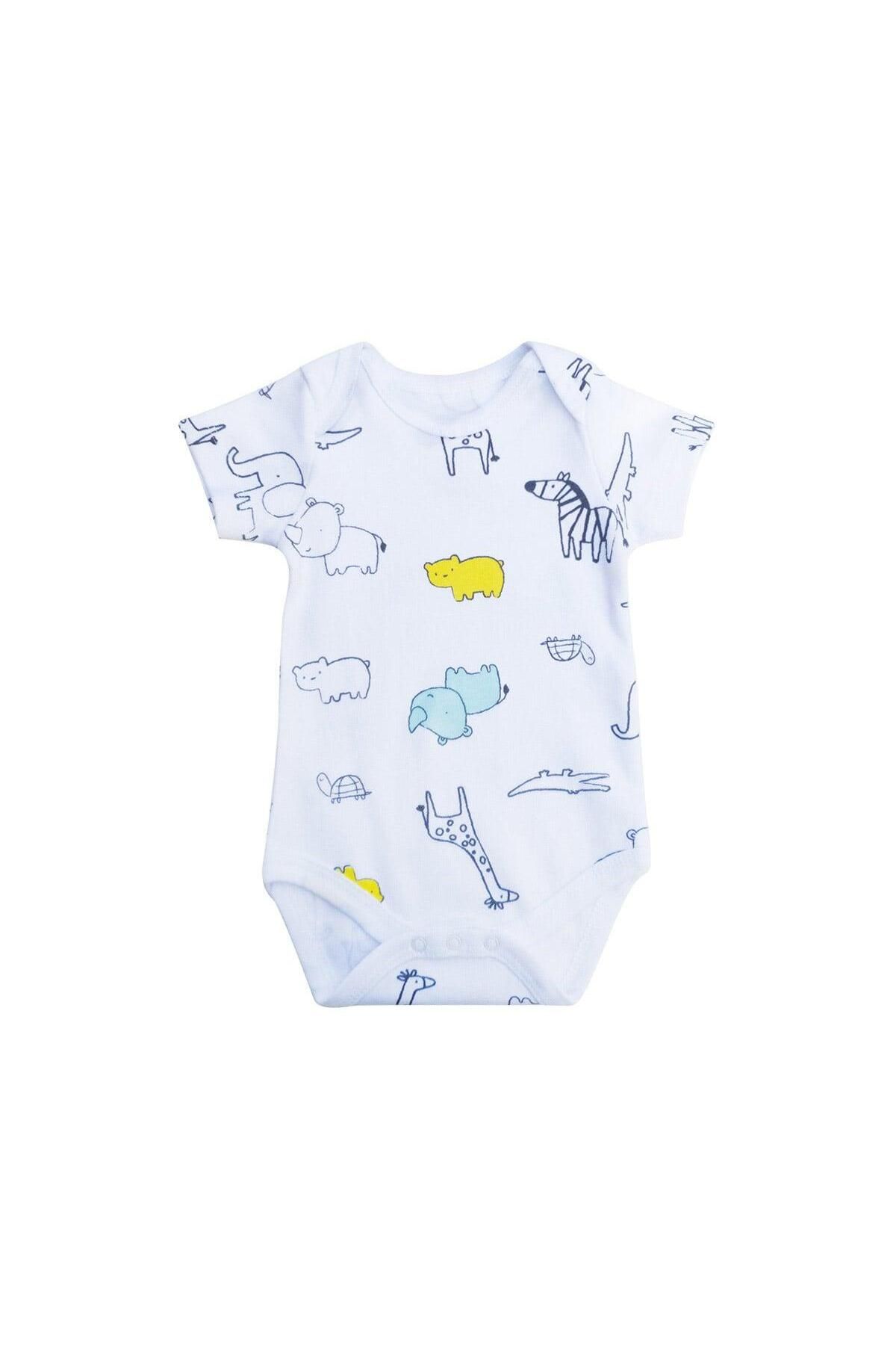 Owli-Baby Body Short Sleeve Zoo Zoo 5