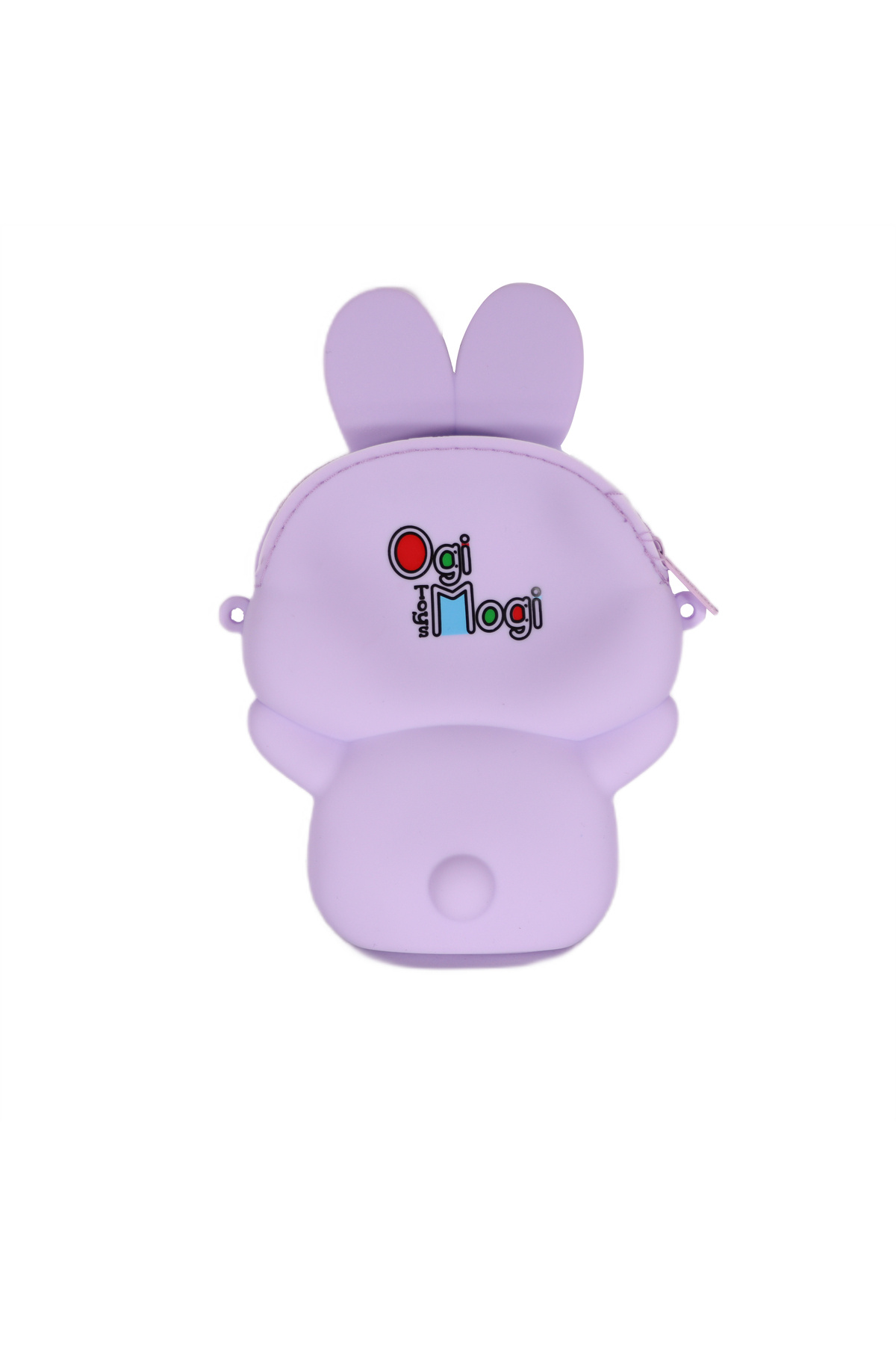 Ogi Mogi Toys-Geantă de umăr rotundă colorată cu iepuraș violet 2
