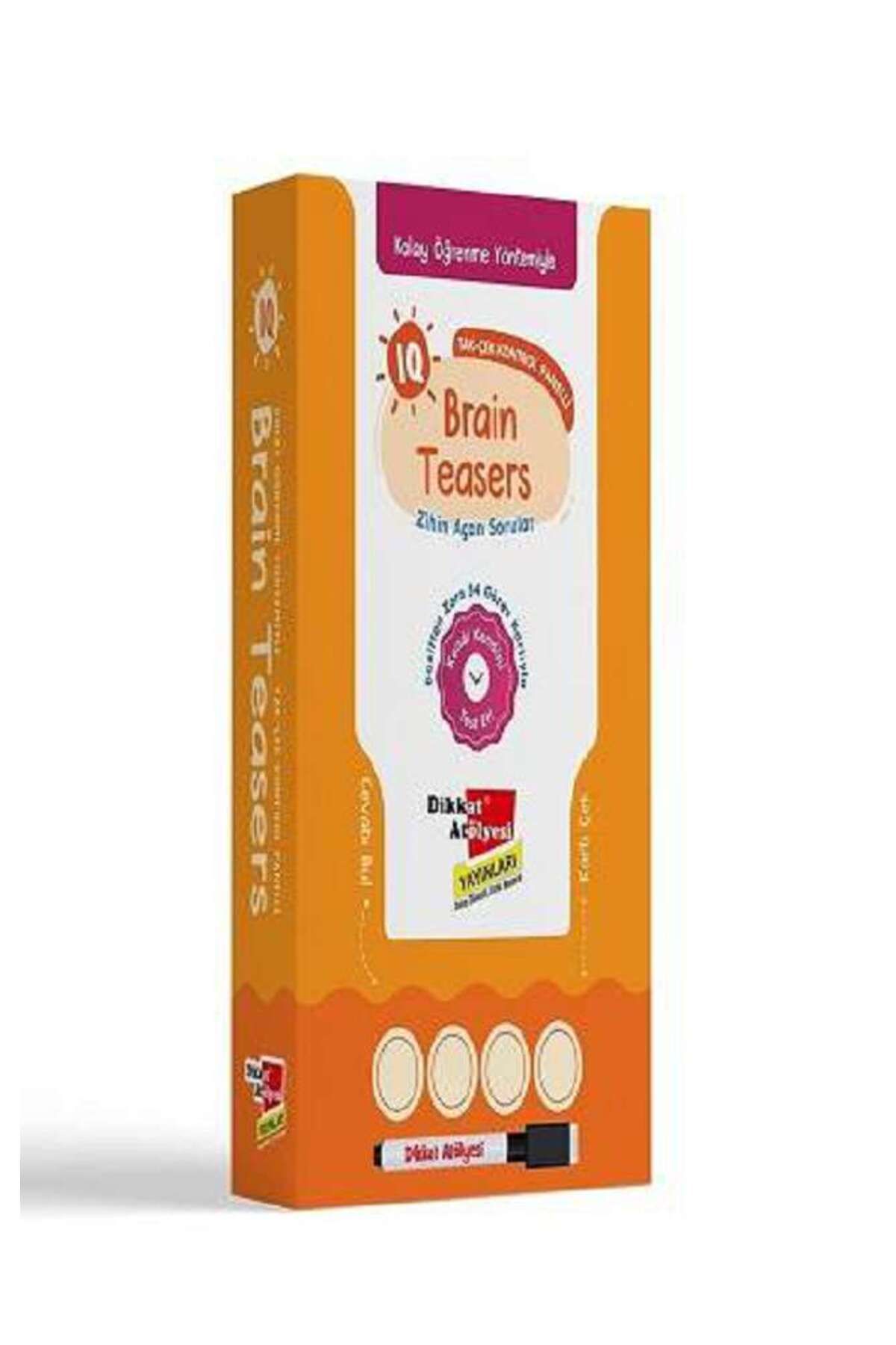 Dikkat Atölyesi Yayınları Brain Teasers - Zihin Açan Sorular