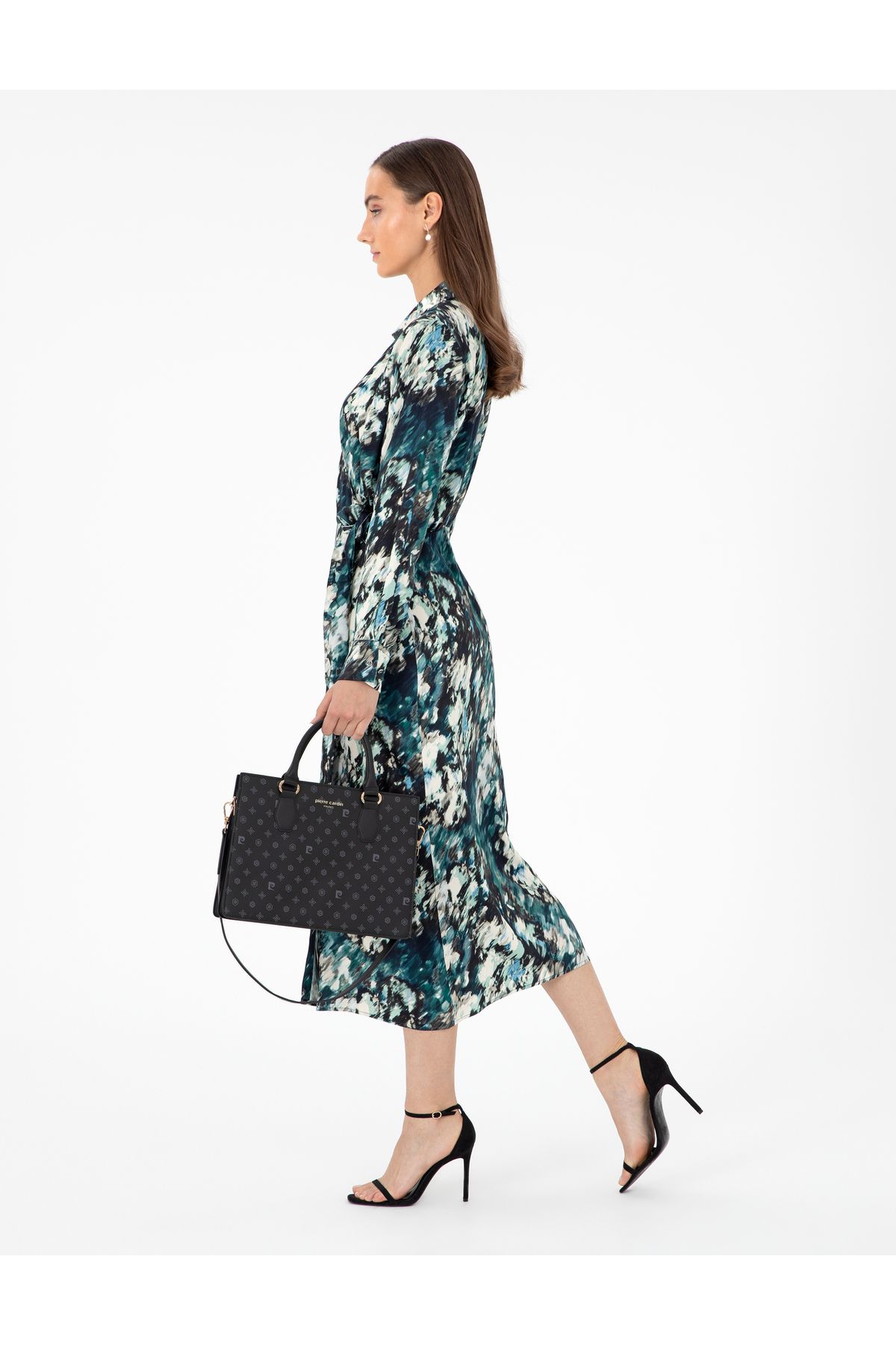 کیف دستگیره مشکی 50307597-VR046 Pierre Cardin
