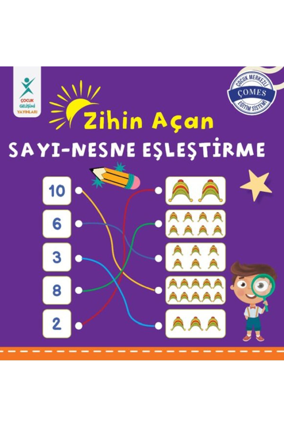 ÇOCUK GELİŞİMİ YAYINLARI Zihin Açan Sayı-Nesne Eşleştirme