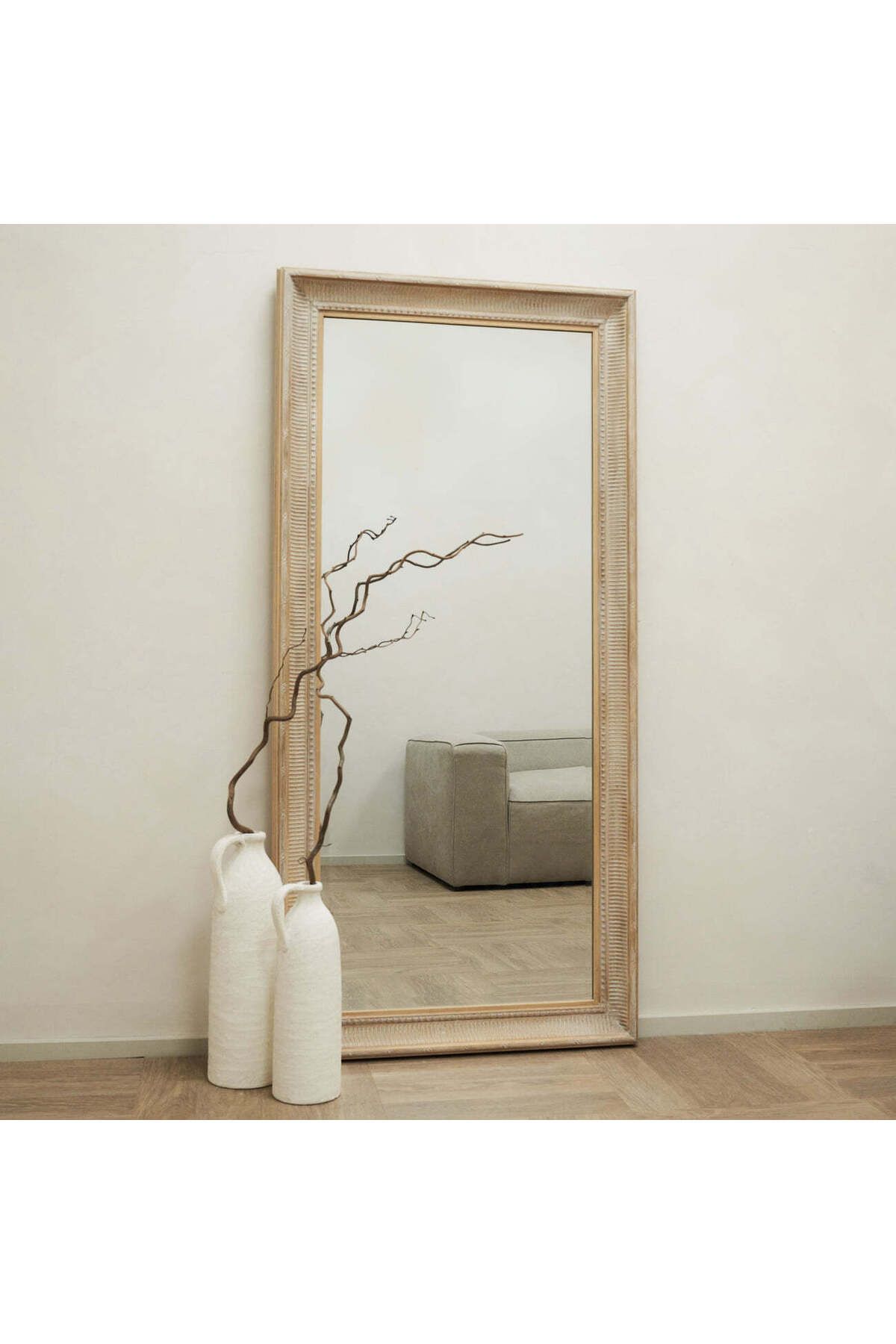 Felicity Mirror 170x80 cm Dekoratif Tasarım Ahşap Boy Aynası - Eşsiz Dekor Aynası - Pinterest Boy Aynası - 2