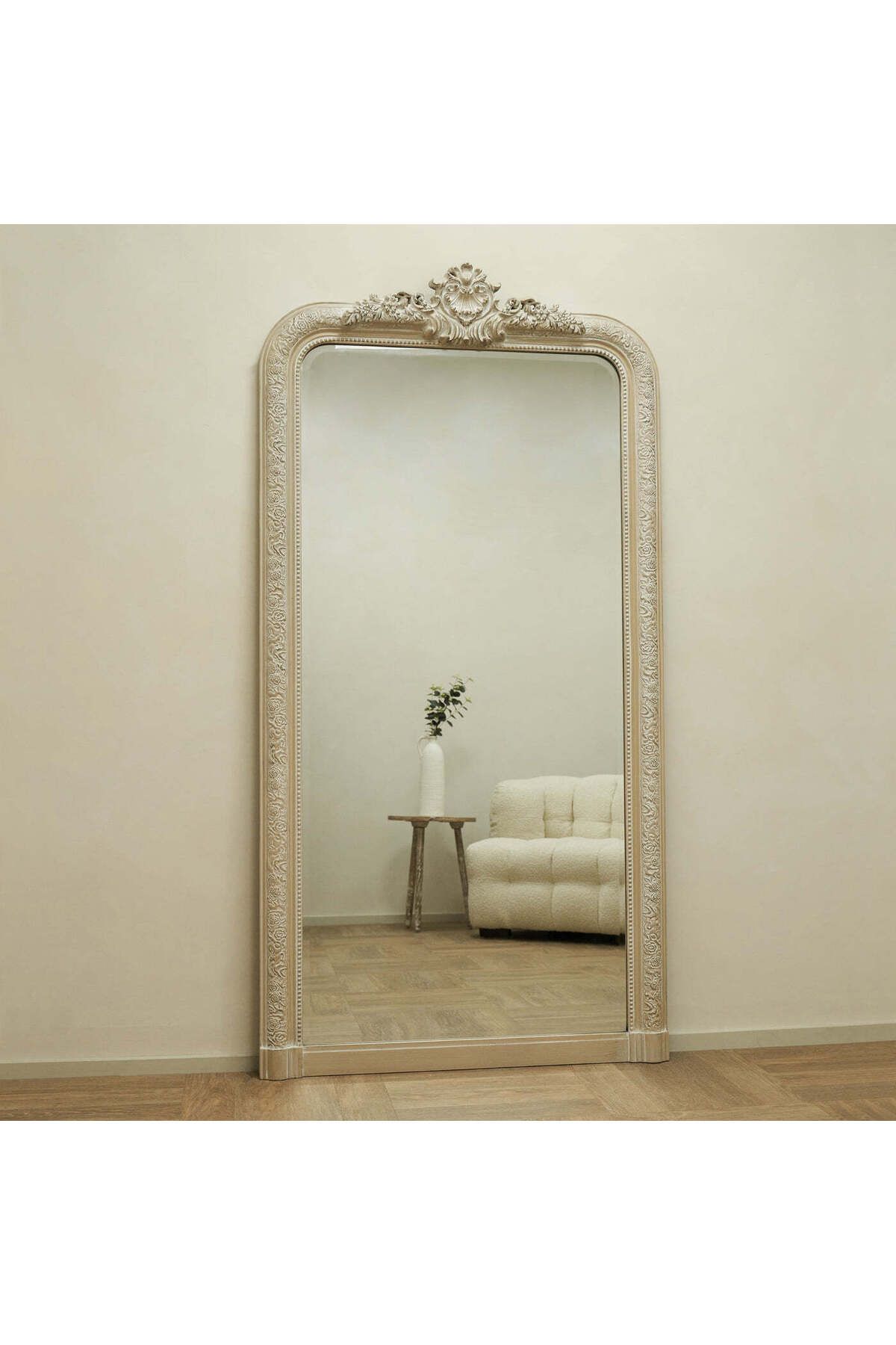 Felicity Mirror 196x100 cm Dekoratif Tasarım Ahşap Boy Aynası - Eşsiz Dekor Aynası - Pinterest Boy Aynası - 4