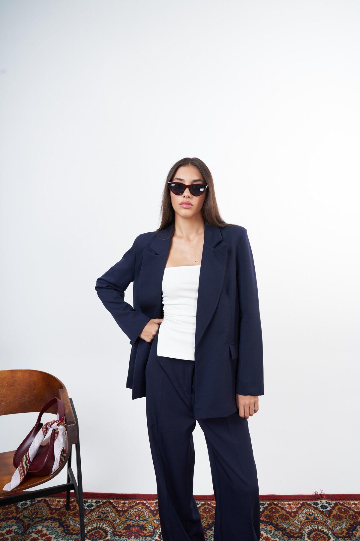 citycenterfashion-Dámska bunda Oversize Blazer Cty-Abr-9000 6