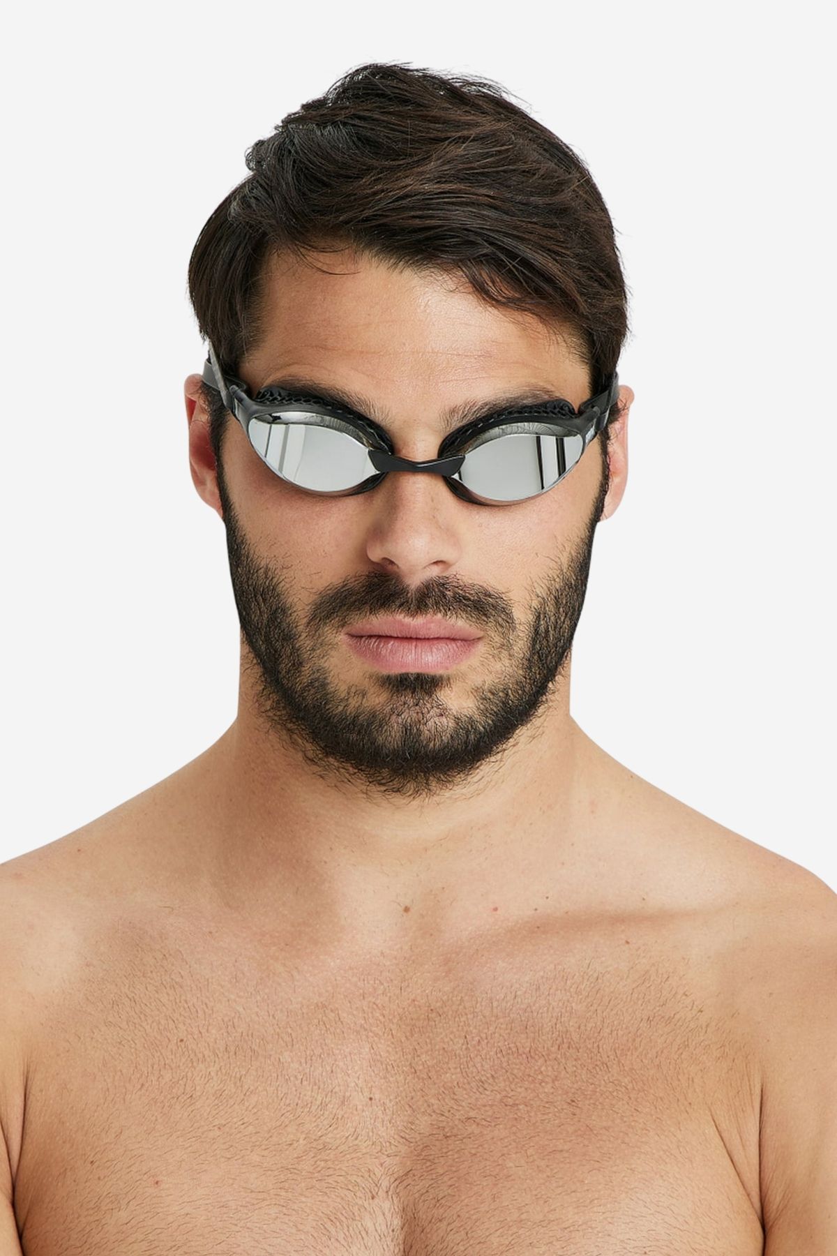 ARENA-Air-I Black Unisex Swimmer - Race Goggles with Mirror 6