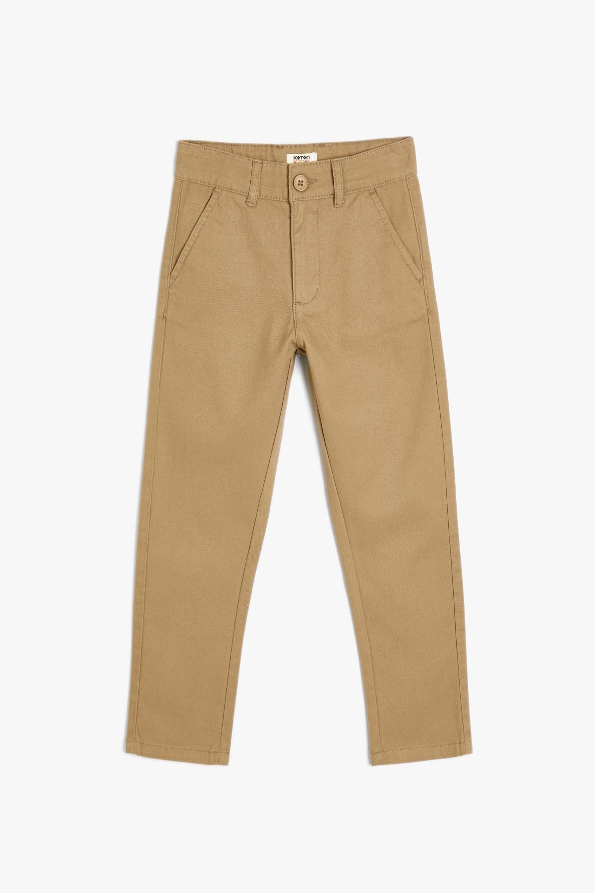 Koton Kids Jeansy Chłopięce Camel Hair 5wkb40004tw Mężczyzna - 6–7 years