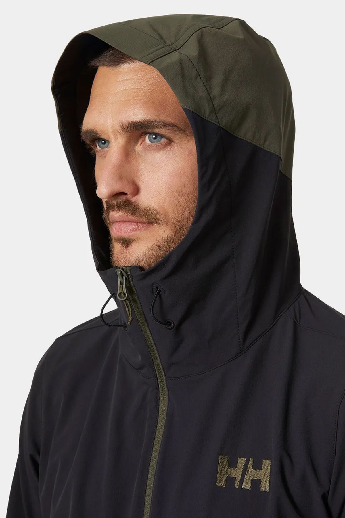Helly Hansen-Blaze Kapuzen-Softshelljacke für Herren 63286-431 Khaki 3