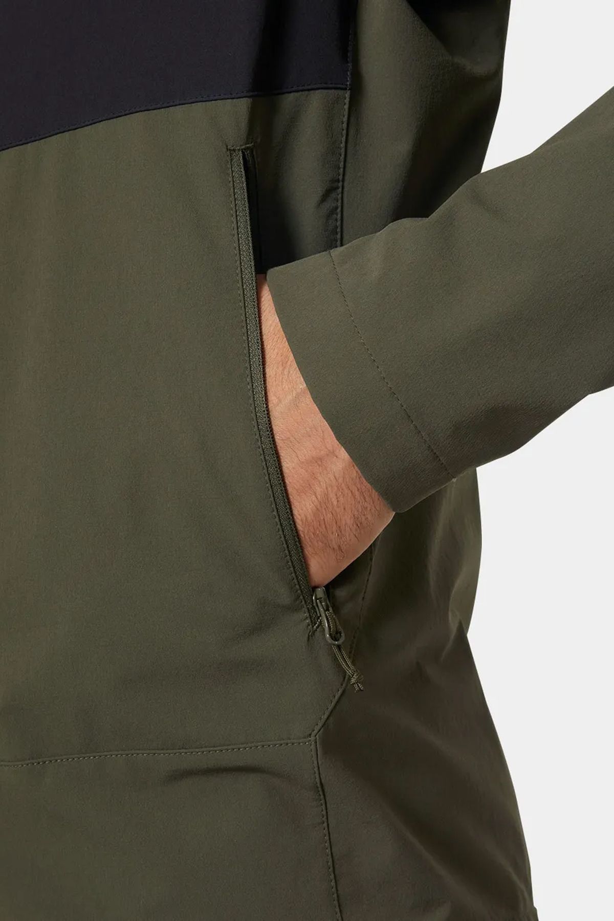 Helly Hansen-Blaze Kapuzen-Softshelljacke für Herren 63286-431 Khaki 4