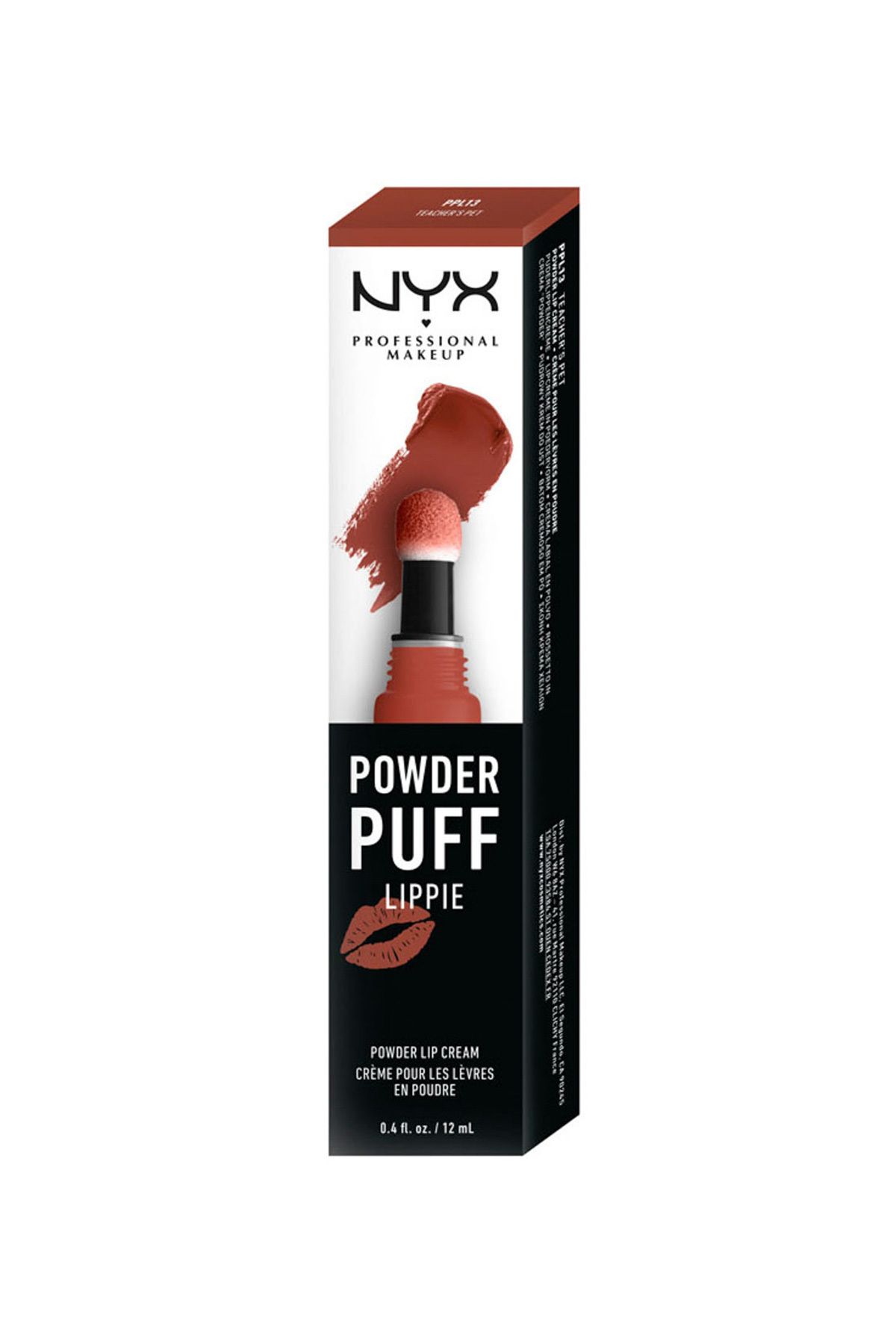 NYX Professional Makeup-NYX Professional Makeup Powder Puff Lippie Lip Cream Ext., Teacher's Pet 13, PPL13 5