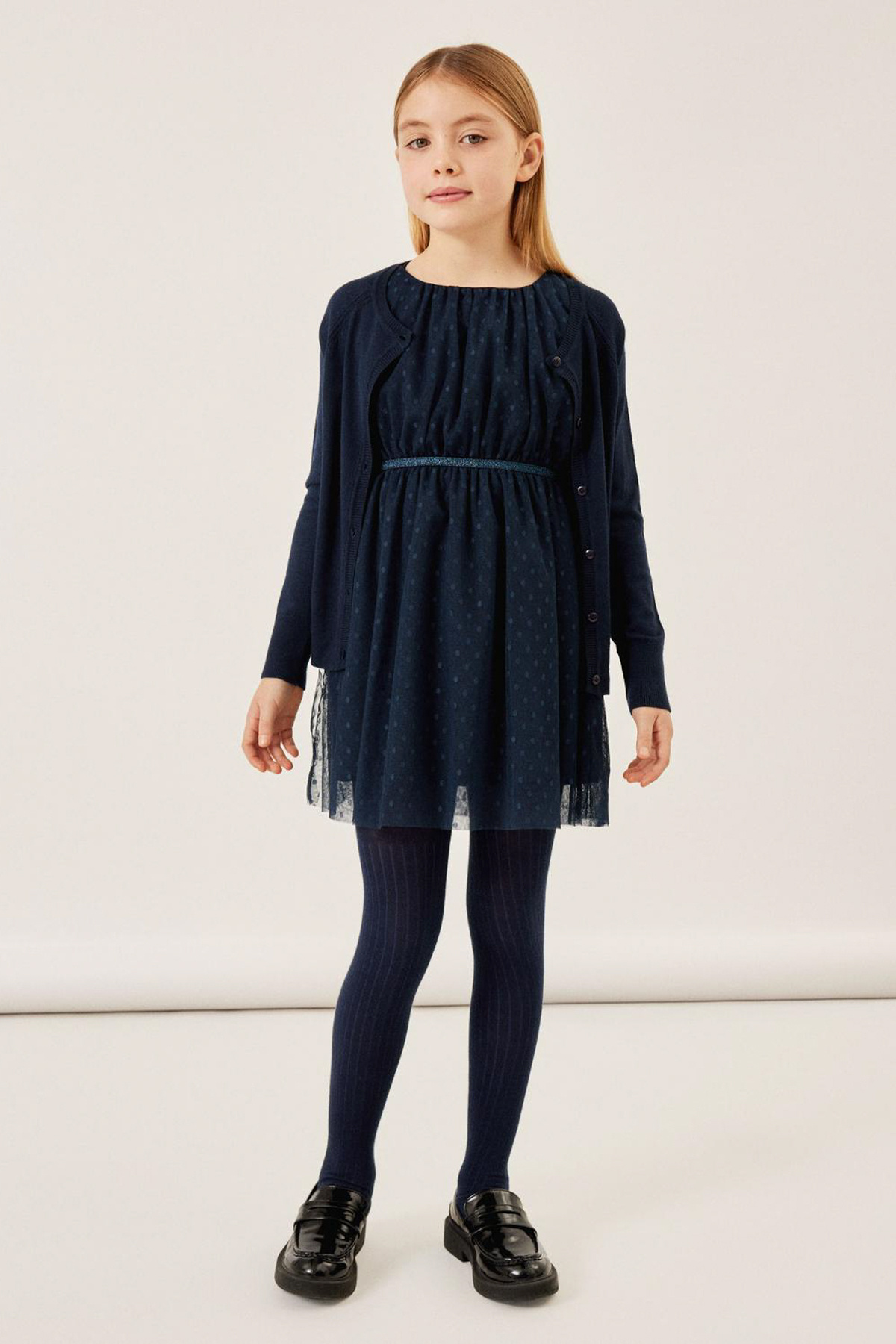 Name it-Mädchenkleid Dunkelblau 4
