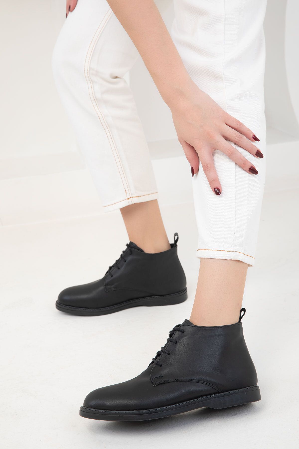 SOHO Damskie Czarne Buty - Model Bootie Kobieta - 37