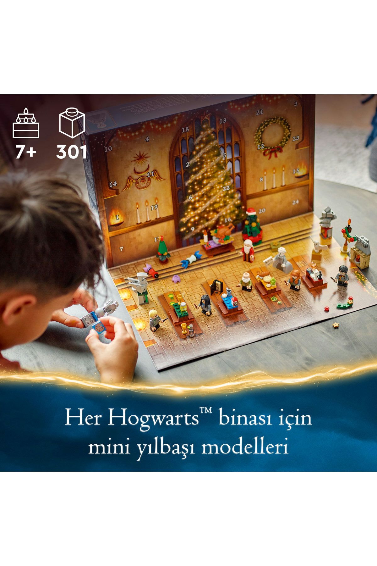 لگو Harry Potter | تقویم سال نو جادویی هاگوارتز   LEGO