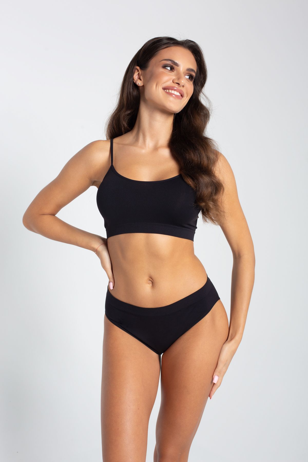 Gatta-Majtki Mini Bikini Kiki - Classic Bezszwowe Damskie Bikini 2