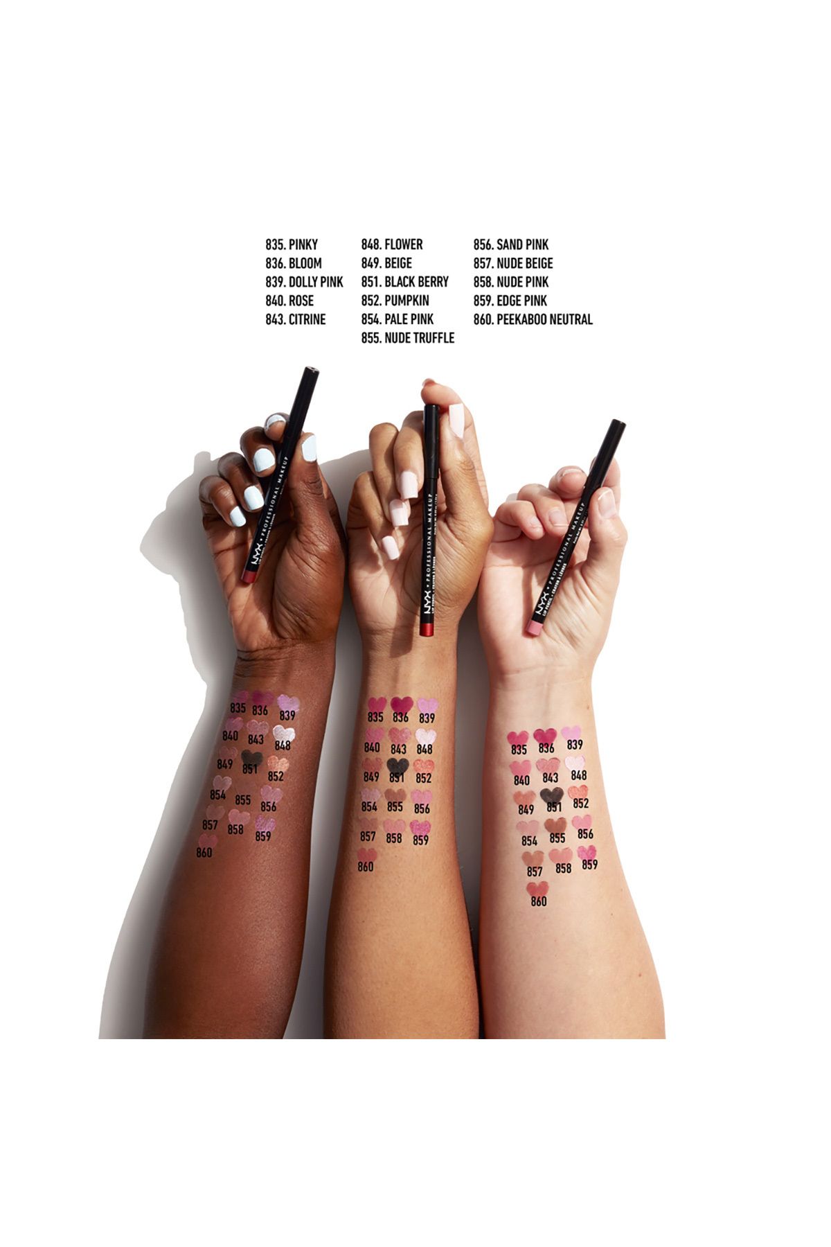 NYX Professional Makeup-Dudak Kalemi - Slim Lip Pencil Peekaboo Neutral 800897139469 4