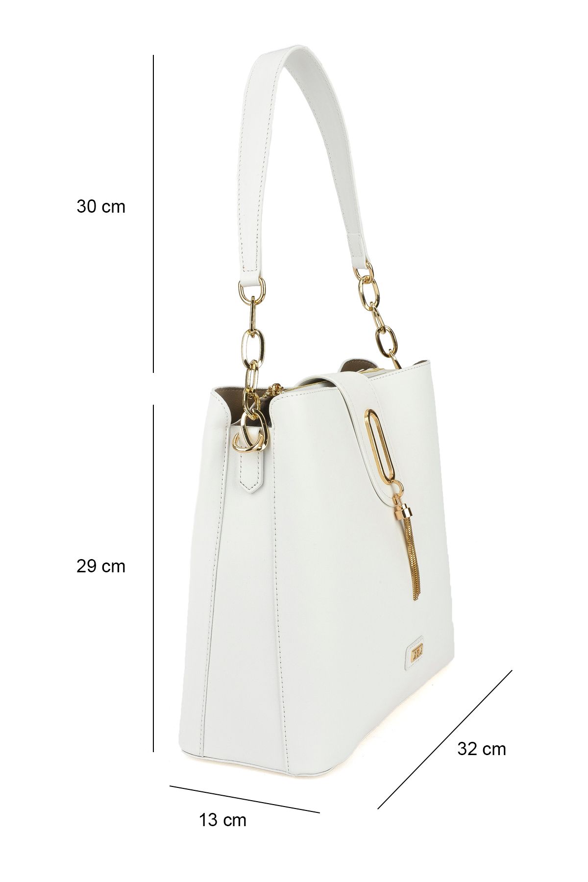 Ziya-White Women's Shoulder and Hand Bag - 141979 Z3050 2