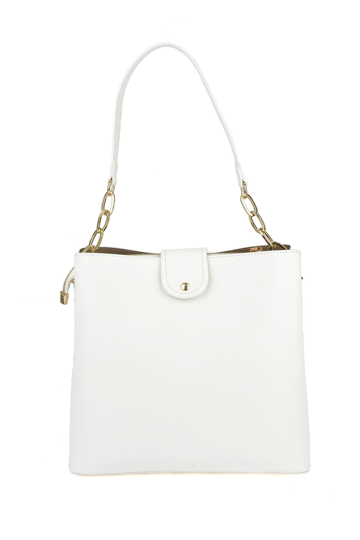 Ziya-White Women's Shoulder and Hand Bag - 141979 Z3050 3