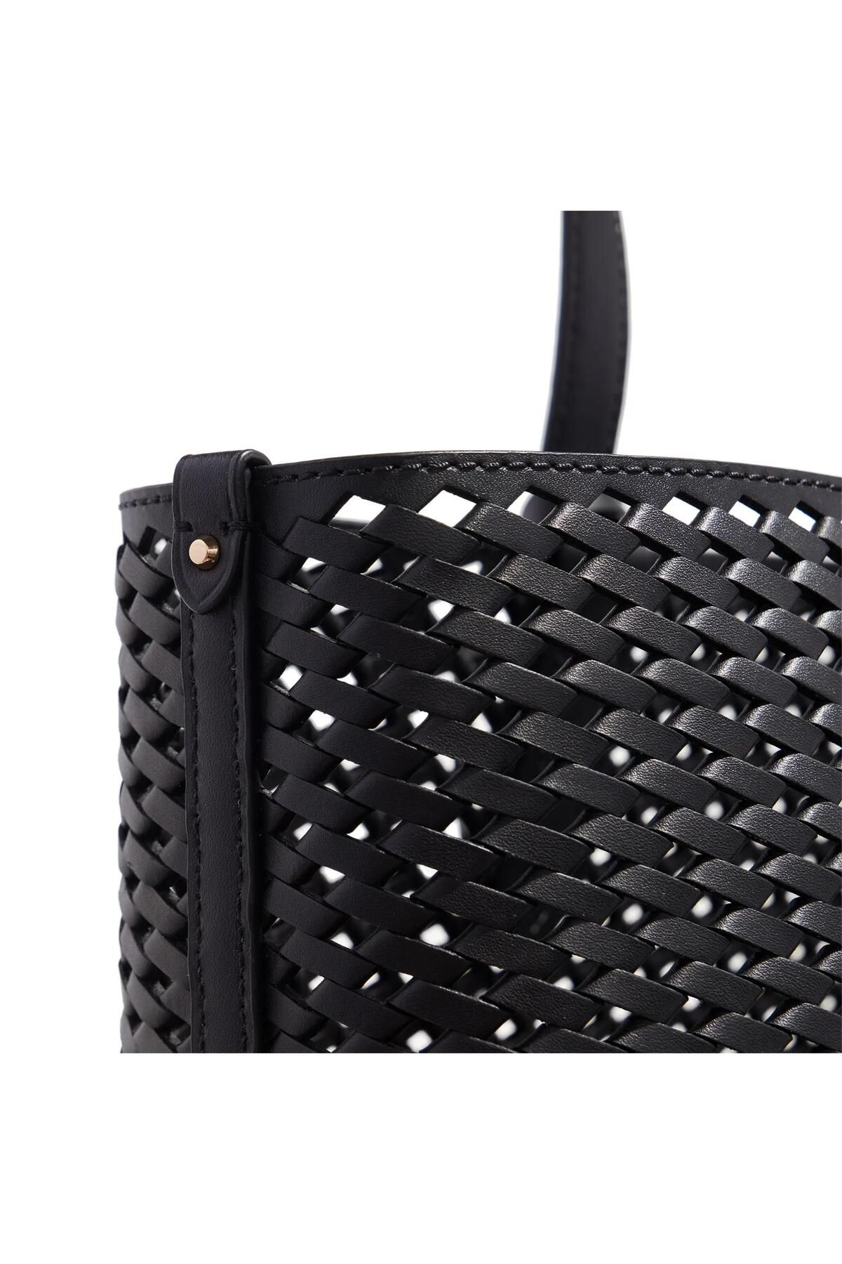 Michael Kors-Schwarzer Leder-Shopper 30T4GZAT4L-1 3