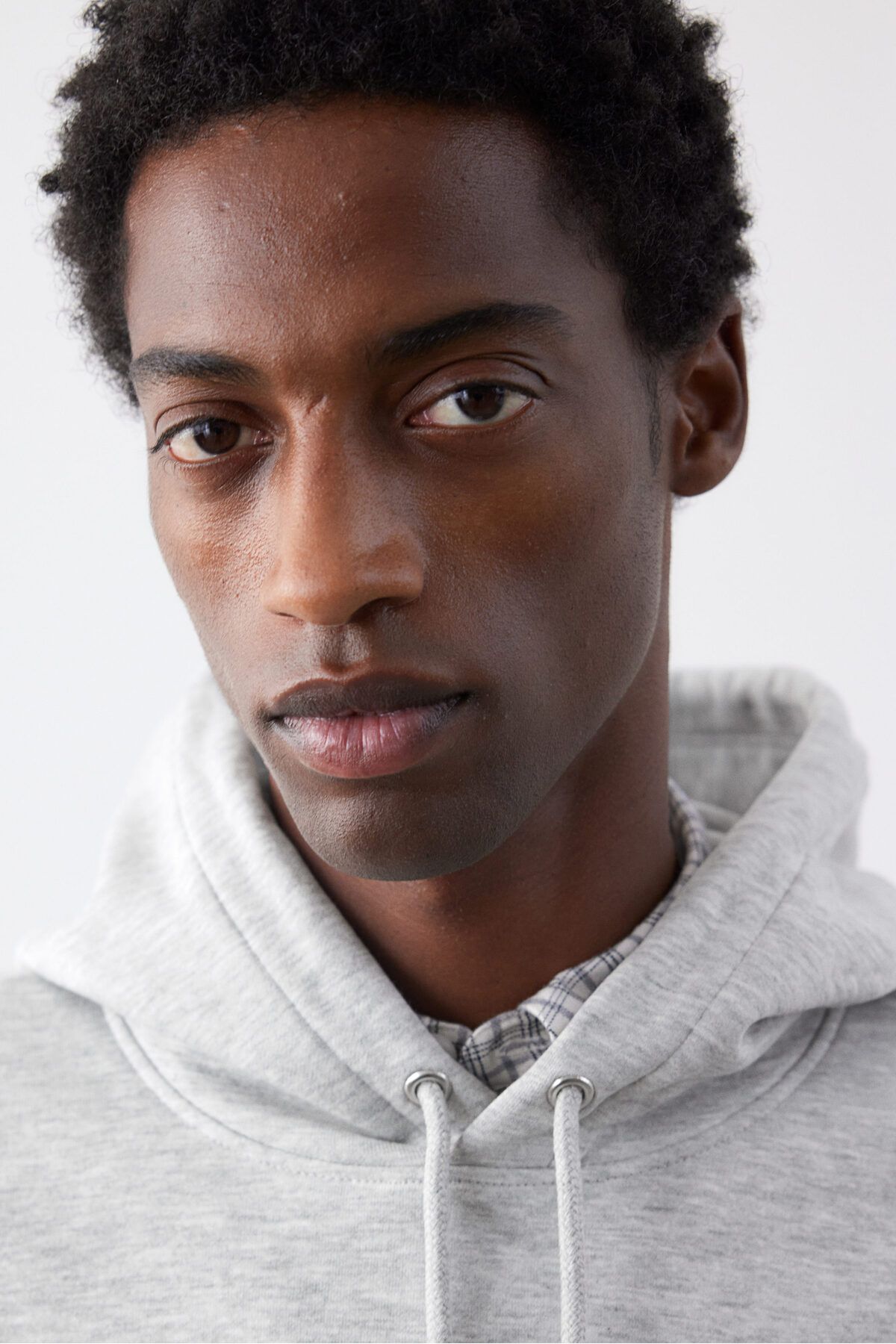 سویشرت خاکستری مردانه بالا اورجینال H M H&M