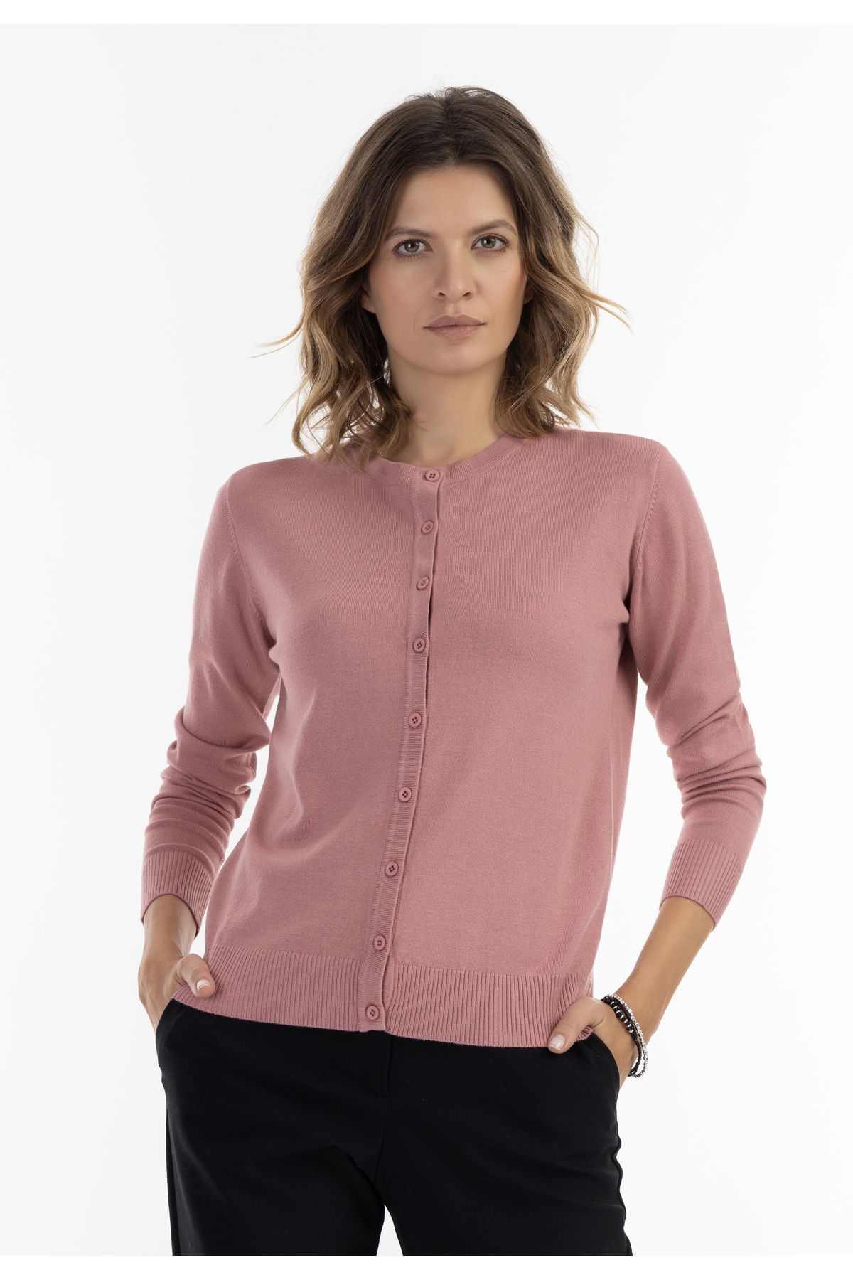 usha black label-Strickjacke 3