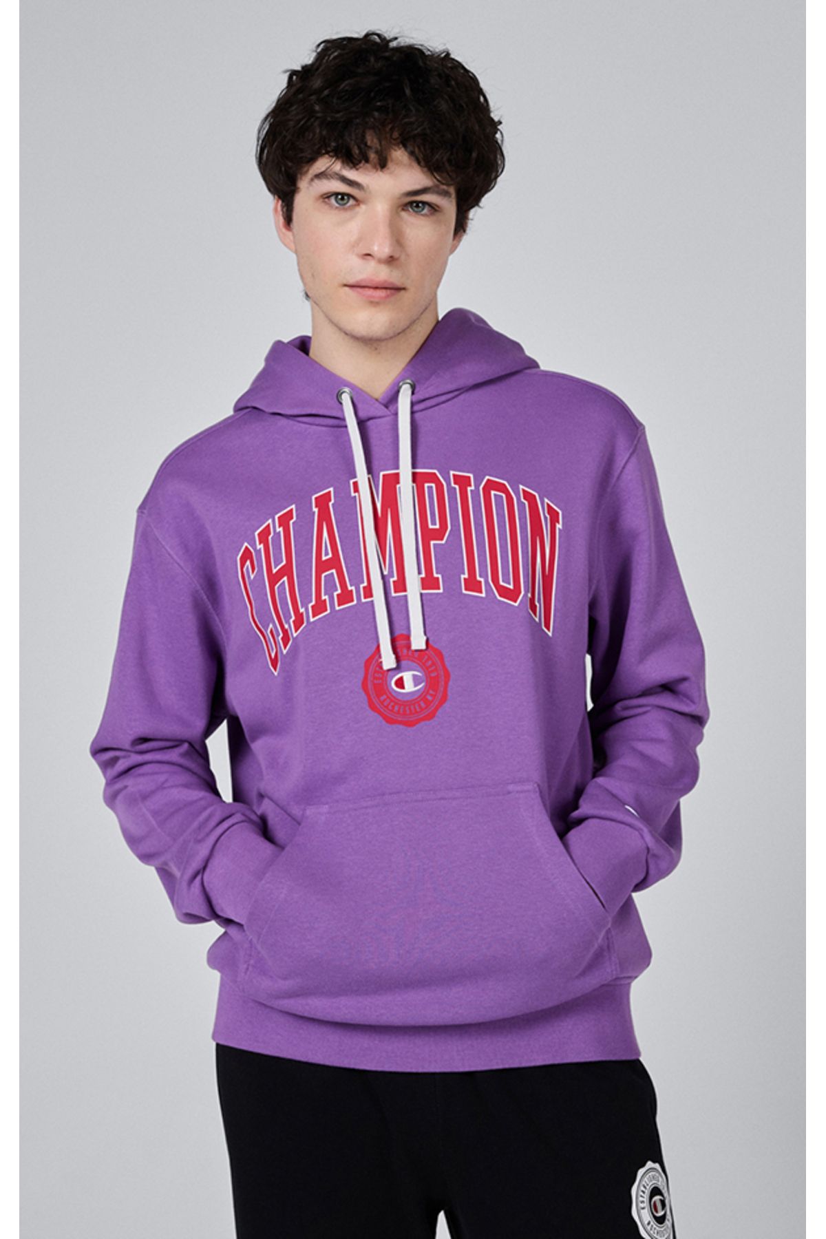 سویشرت بنفش مردانه اورجینال Champion