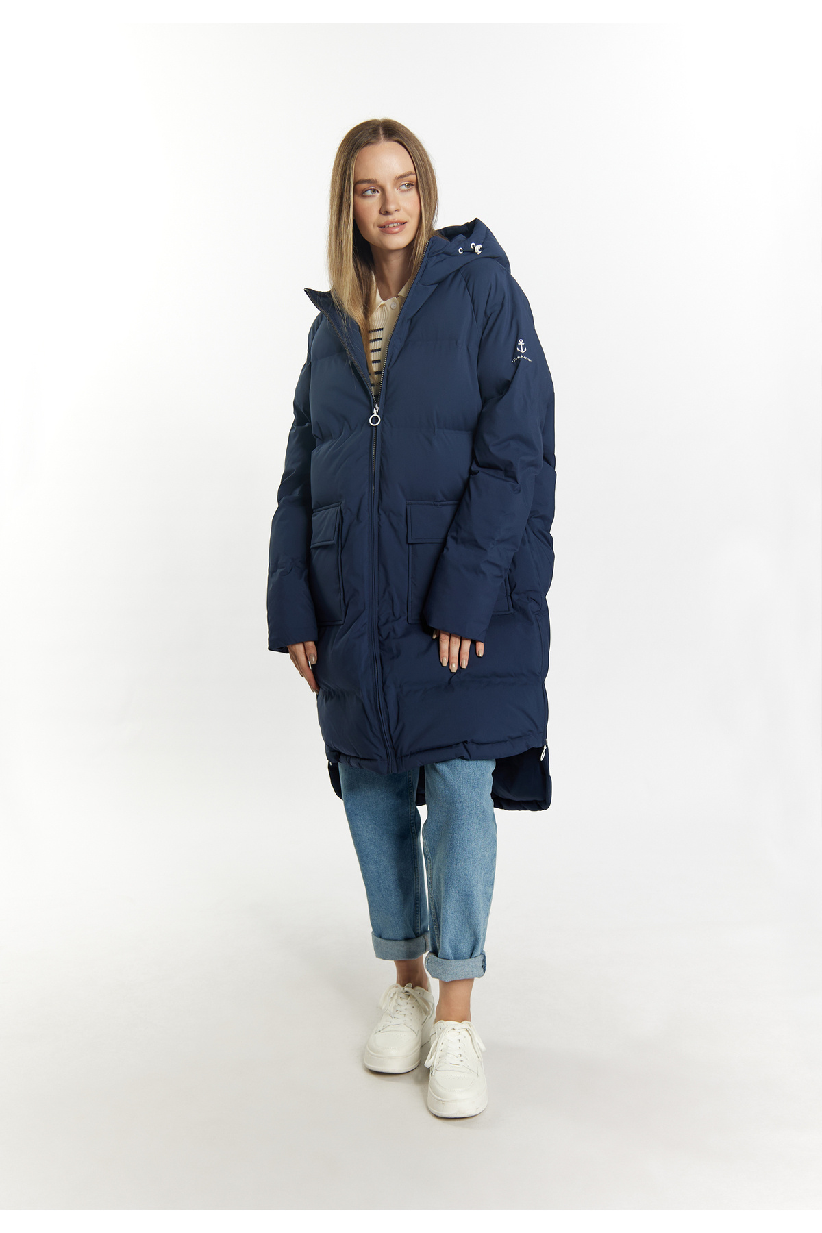 Dreimaster-Winterjacke mit Wattierung 4