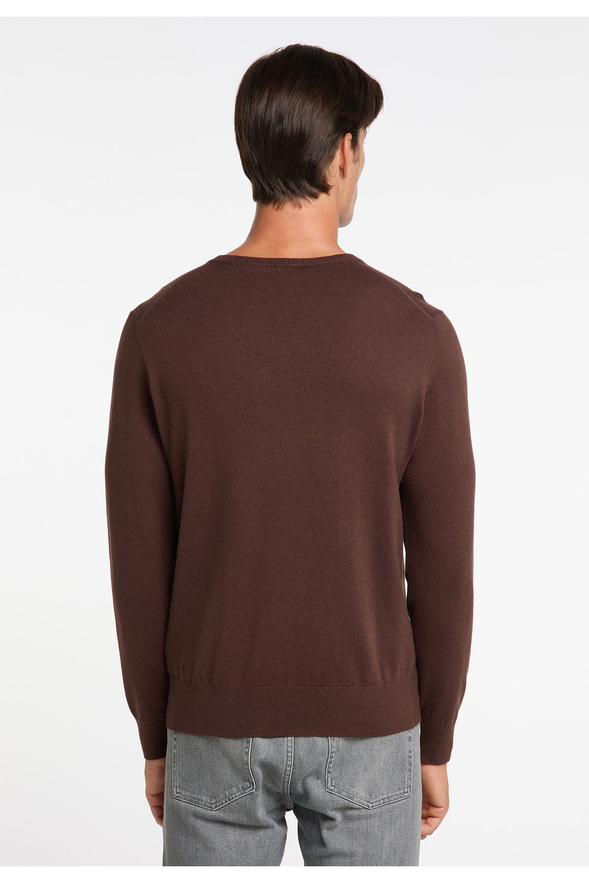 Dreimaster-Basic Feinstrickpullover 4
