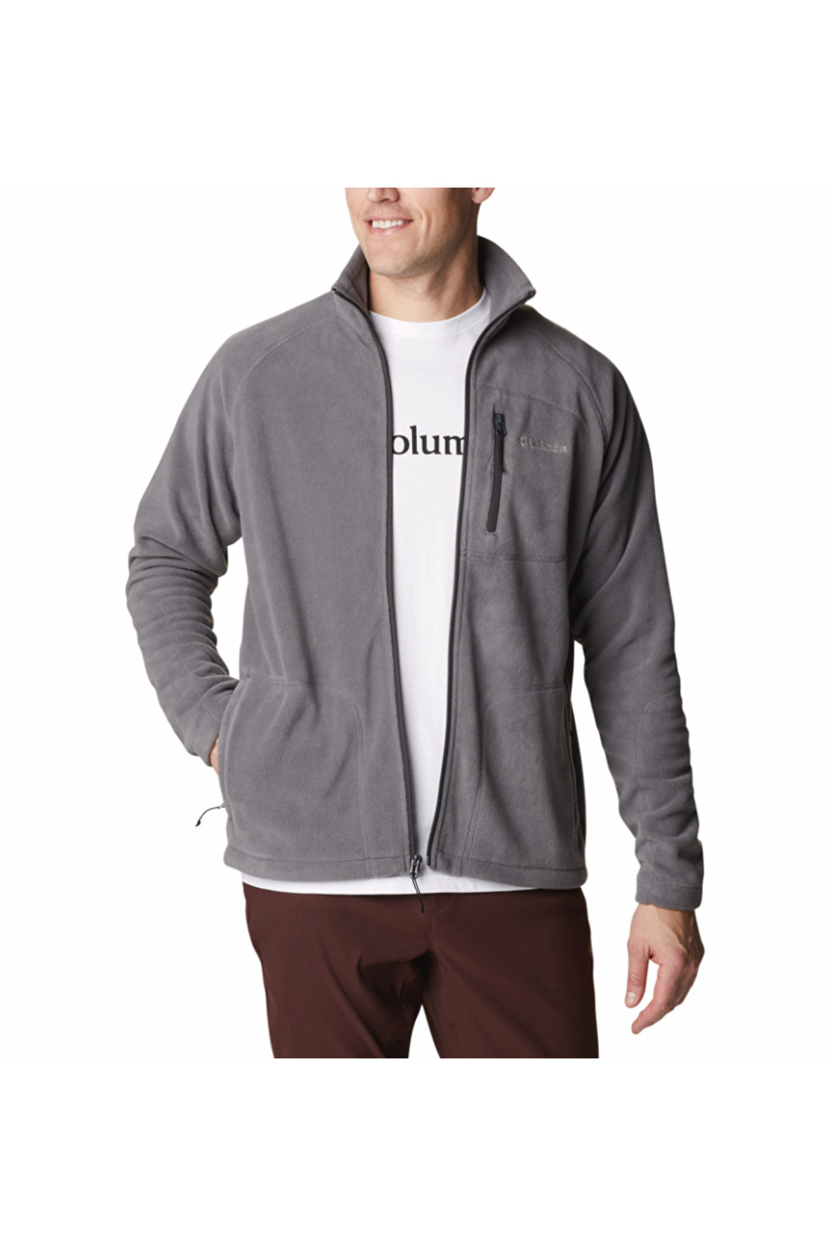 کلمبیا کاپشن پشمی تمام زیپ مردانه