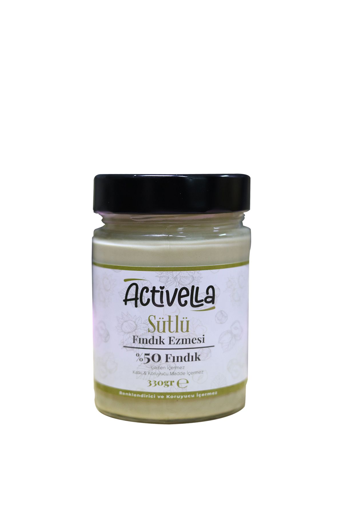 Activella Sütlü Fındık Ezmesi 330gr %50 Fındıklı