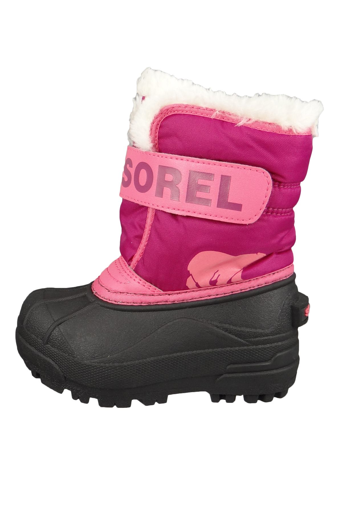 Sorel-Kinder Stiefel Winterschuhe Snow Commander 1869561 Rosa Tropic Pink Deep Blush 3