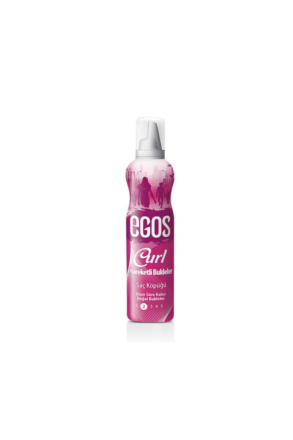 Egos Curl Hareketli Bukleler Saç Köpüğü 125 ml