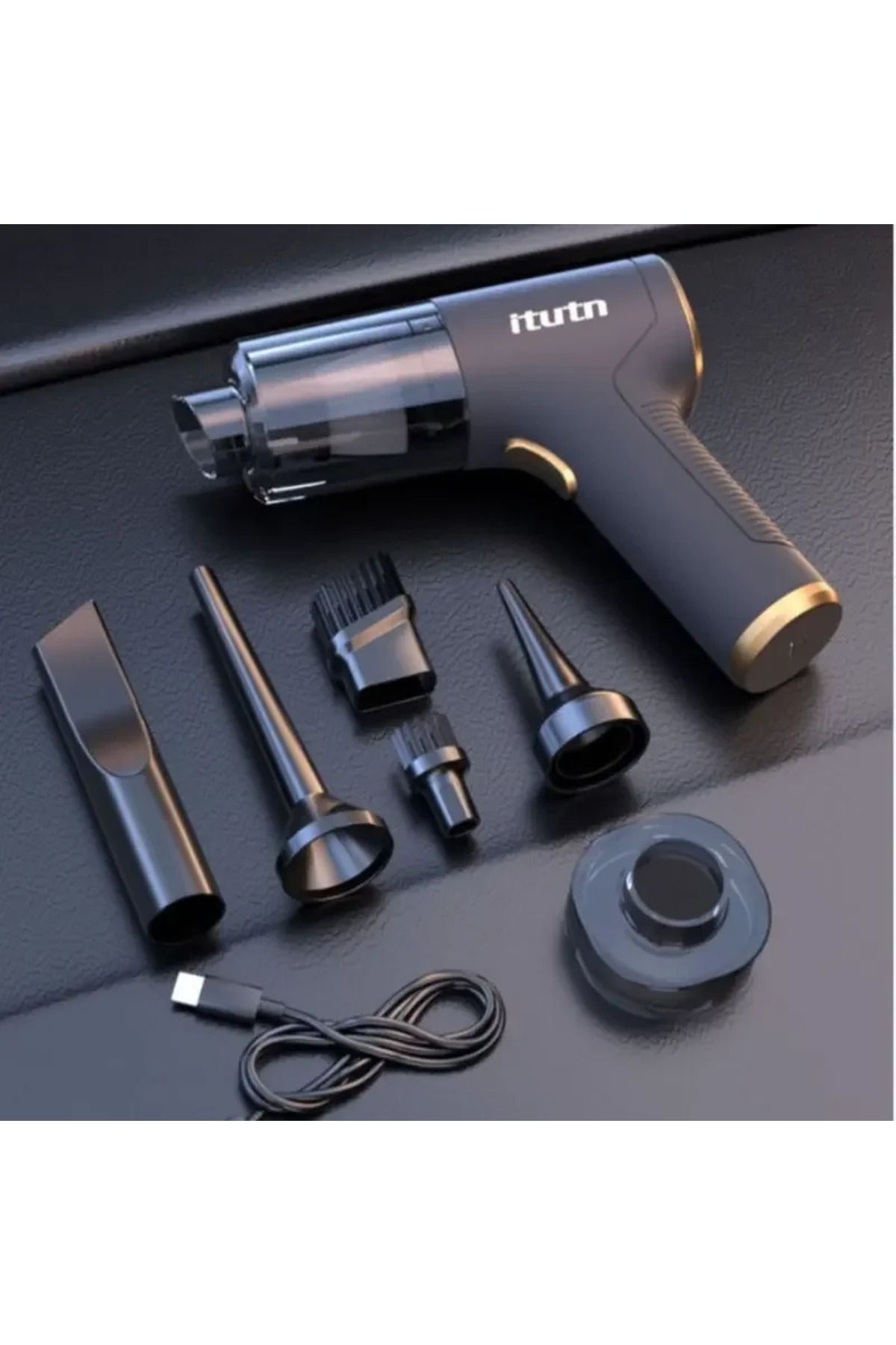 OEMG-ITUTN Wireless Car Vacuum Cleaner High Pressure Powerful Vacuum Cleaner Vehicle Cleaner Cleaning ... 4