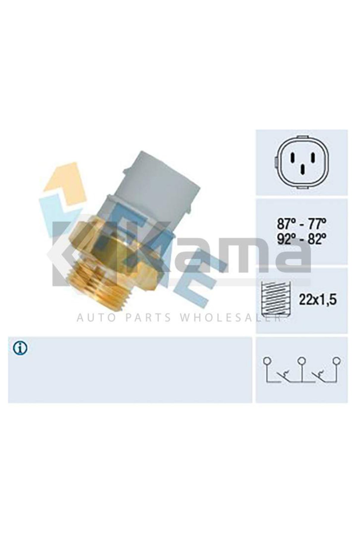 FAE 701959481-701959481J FAN MÜŞÜRÜ VW TRANSPORTER-T4 (ABL/AJA/AAB/ACV/AJT 1.9TD/2.4D/2.5TDI)