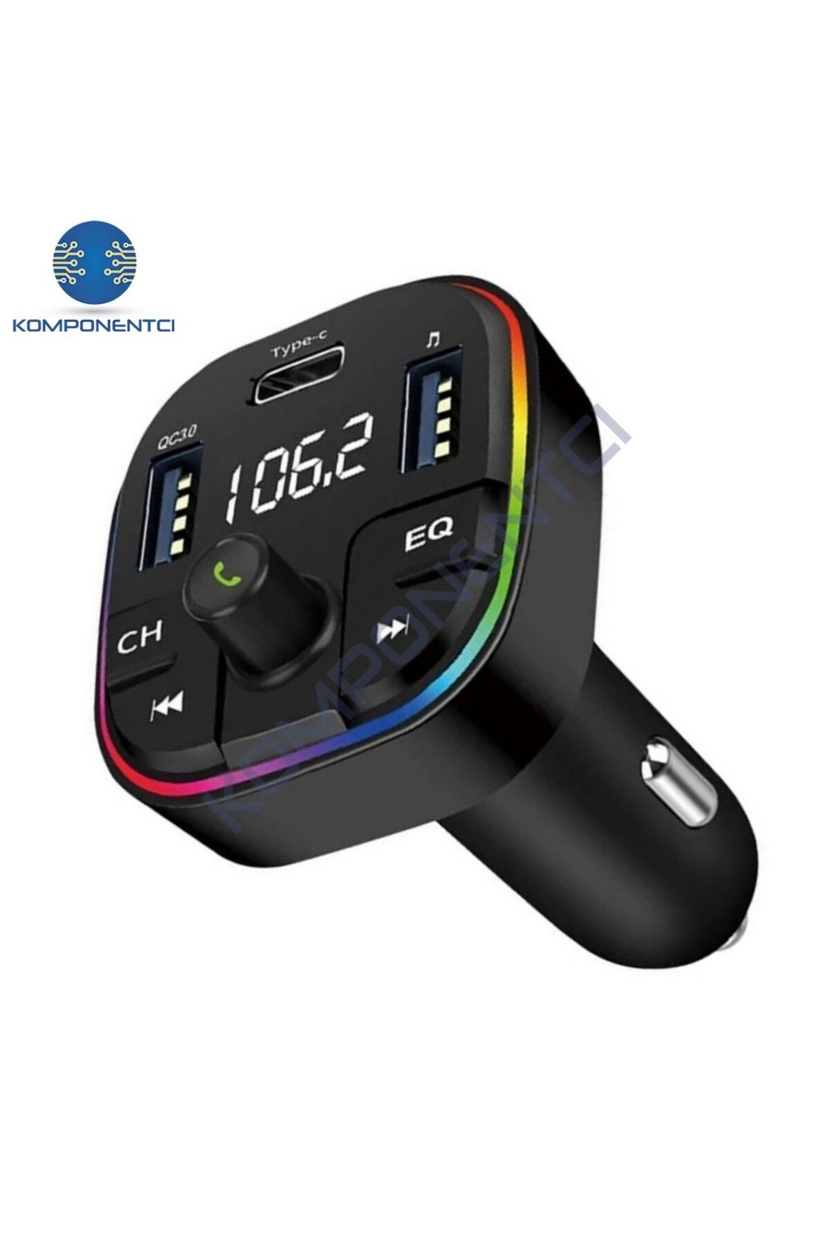 Naztech FM TRANSMITTER FM15 USB Type-C