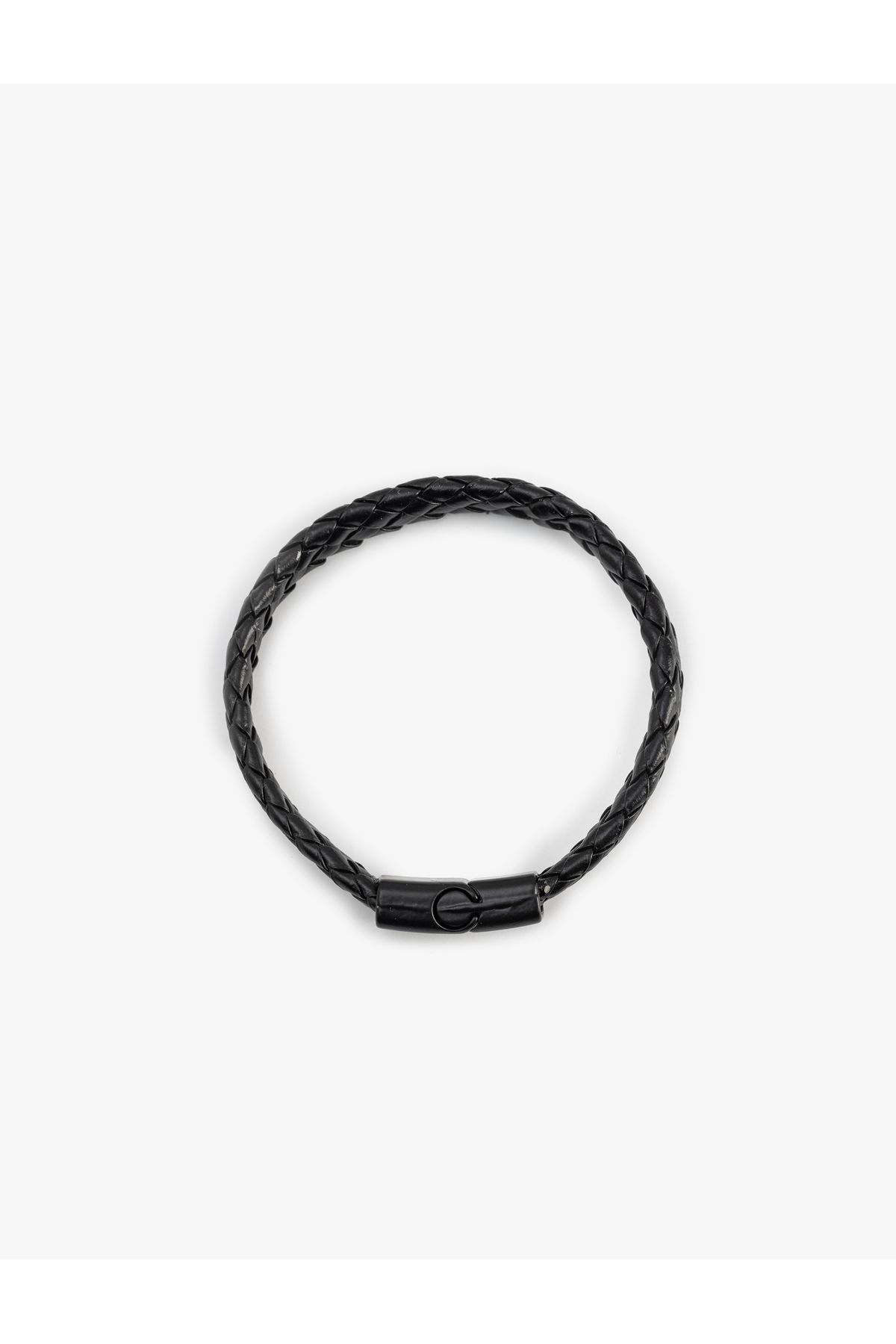 Koton-Faux Leather Bracelet with Braid Detail 2