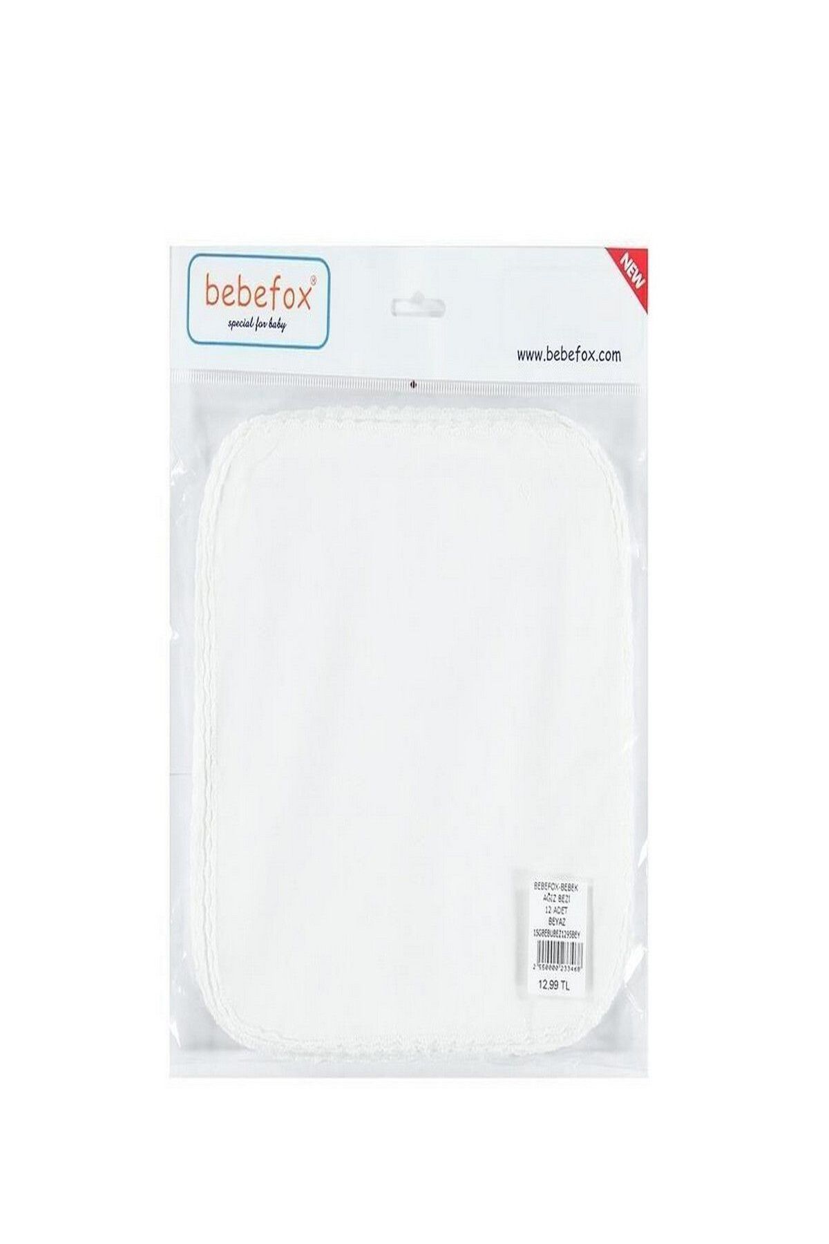 Bebefox-12 Pack Mouth Cloth 1