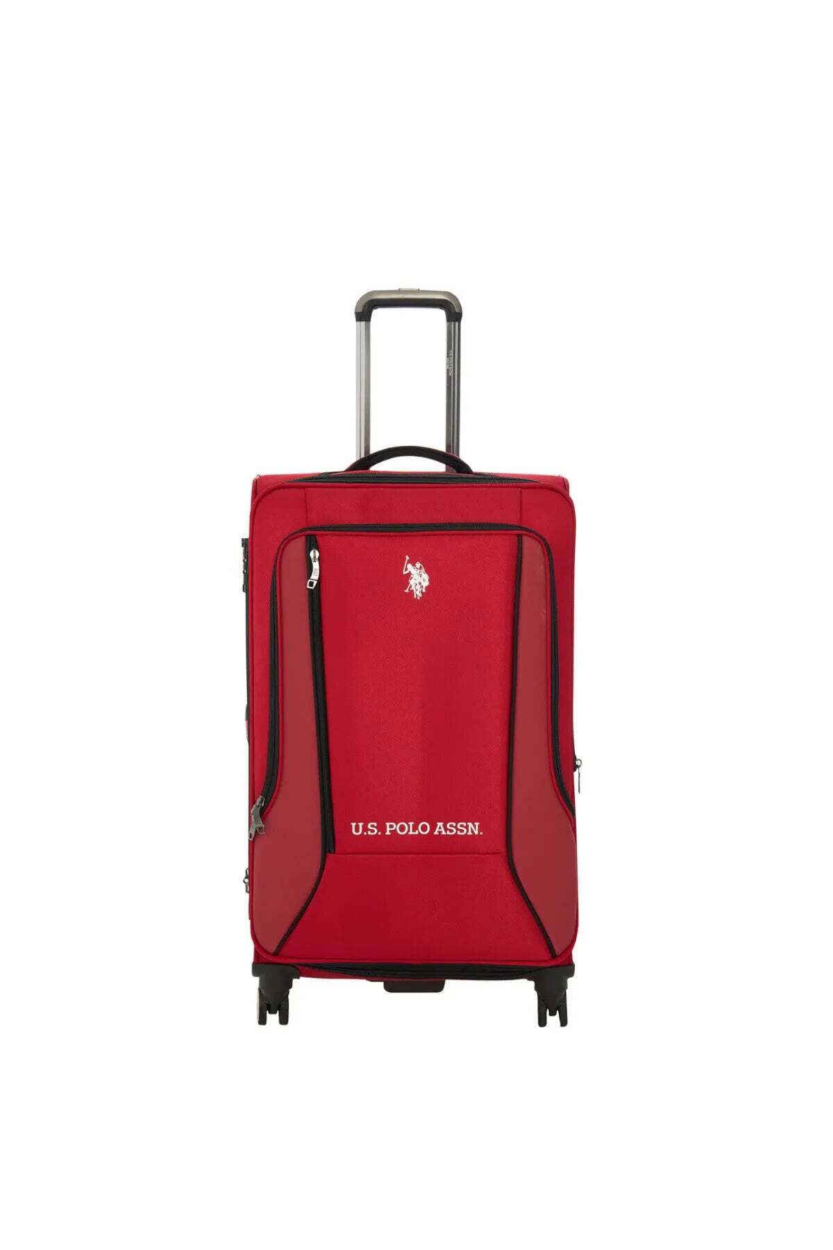 یو اس پولو چمدان پارچه‌ای چهار چرخ سایز کابین US Polo Assn