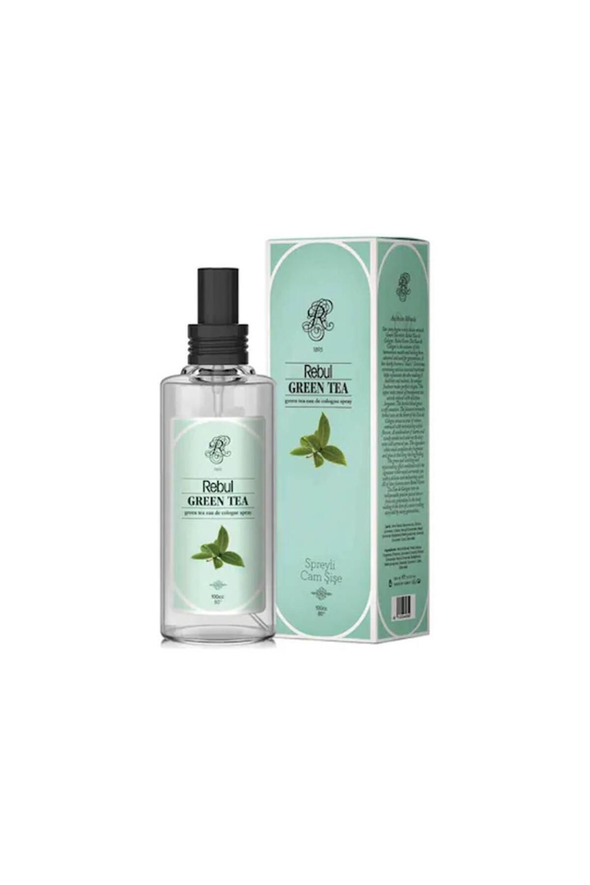 Rebul Green Tea 100 ml Spreyli Kolonya,greentea