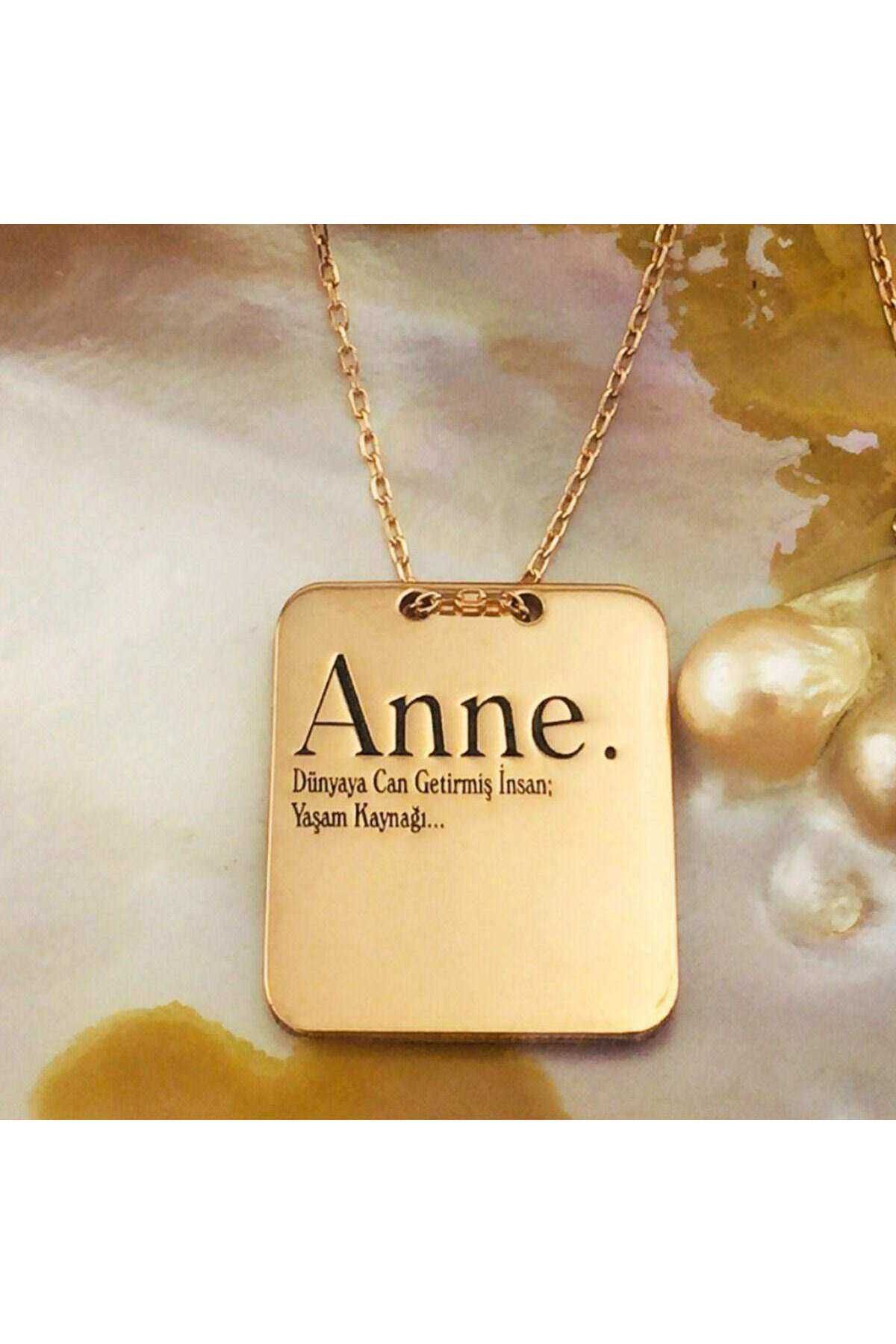BUTİK GÜMÜŞ Gümüş Anne Kolye (BG-KLY-002)