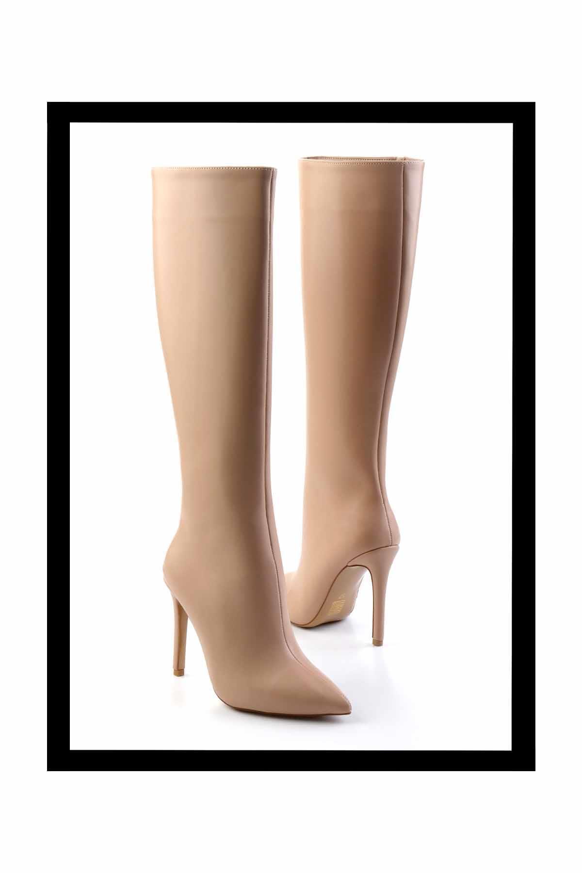 Bambi-Women's Nude Boots - K 03209740109 1
