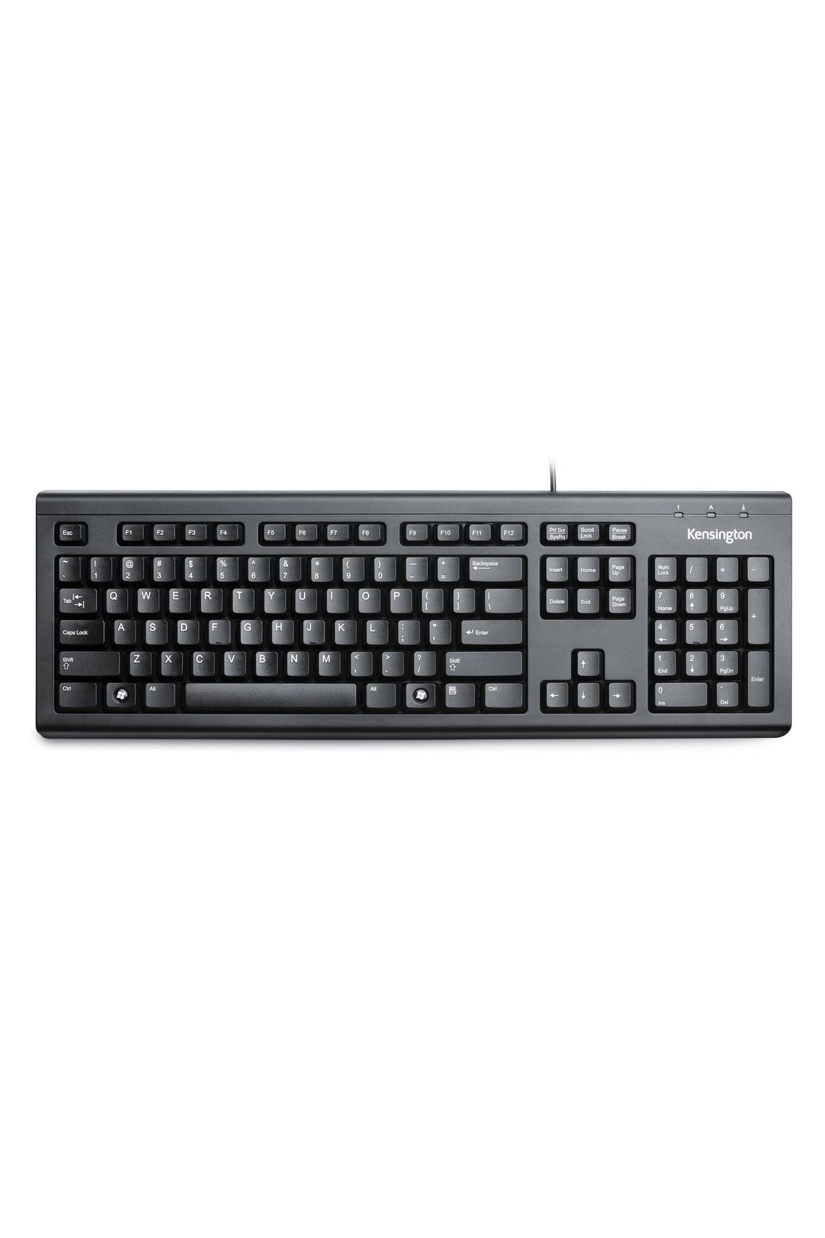 KENSINGTON-Wired Value Keyboard for Home Office, Compatible with Windows Laptops and Notebooks, MacOS, Arabic 1