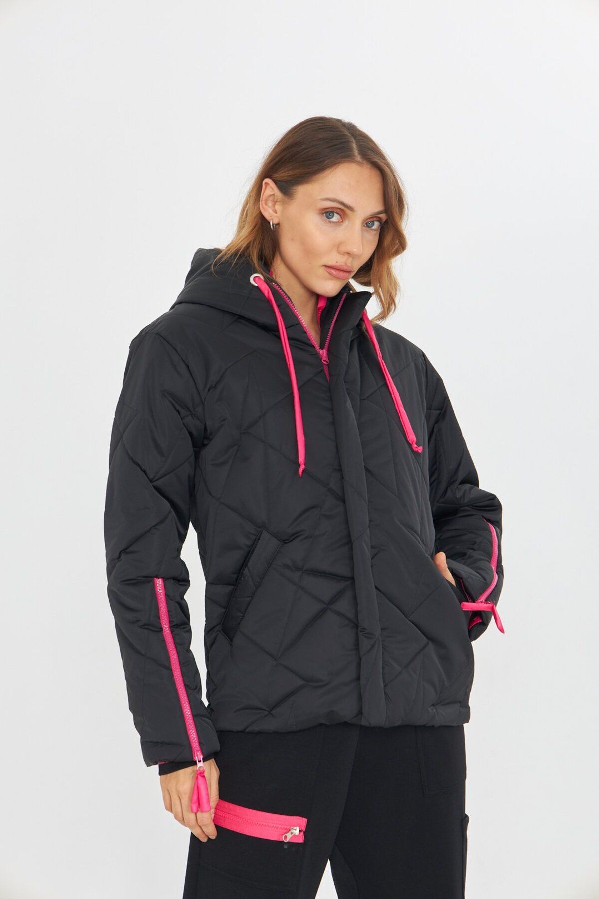 LAMANTE-Puffer Black Coat 4