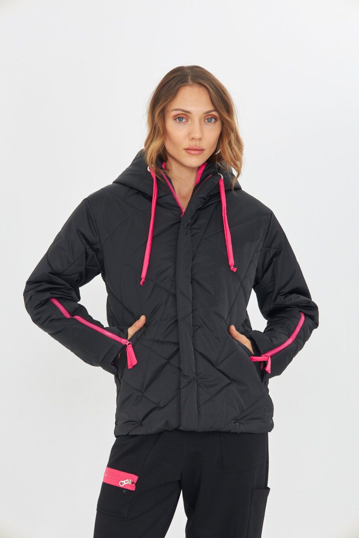 LAMANTE-Puffer Black Coat 3