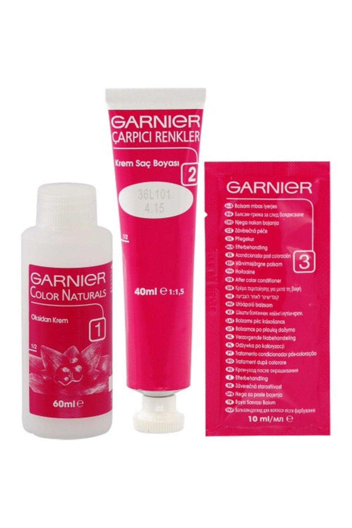 رنگ مو مردانه و زنانه رنگهای قابل توجه 4 15 شاه بلوط یخ 3600542384339 Garnier