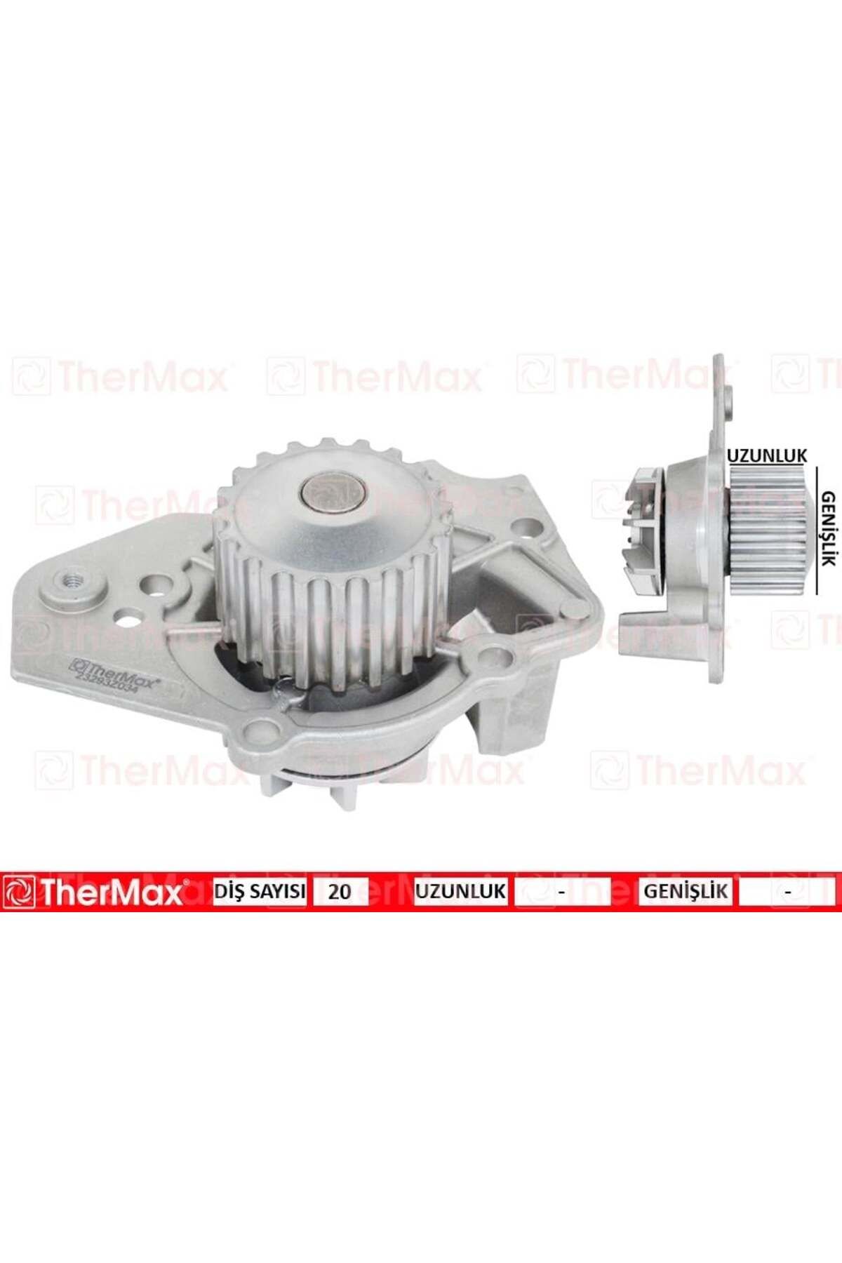 THERMAX DEVİRDAİM PEJO 205 1.6-1.6 GTI-1.8-1.9GTI 84-87 305-309-405 CITROEN BX-XB
