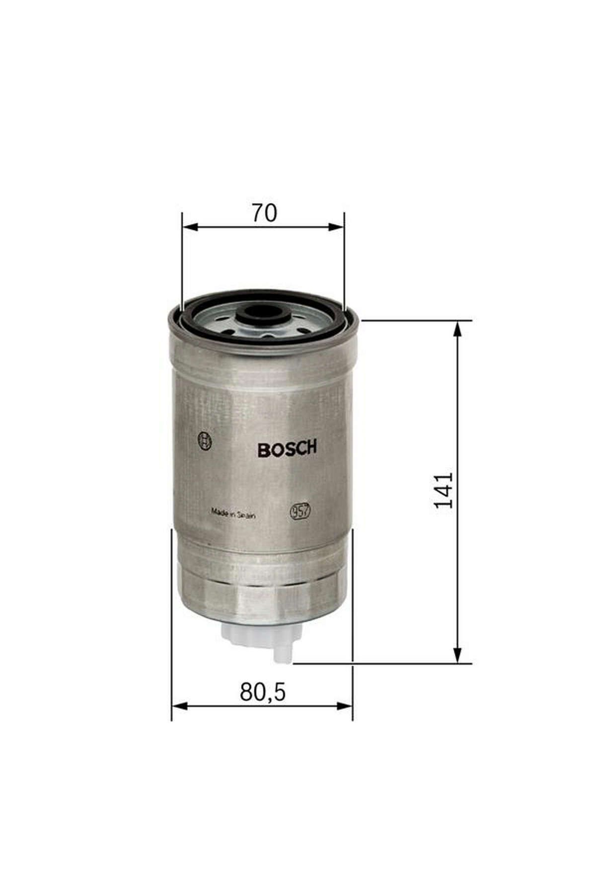 Bosch YAKIT FİLTRESİ [ HYUNDAİ H1 , İ10 , İ20 , İ30 , İX35 , SANTA FE , TRAJET , TUSCON 1.1 / 540133